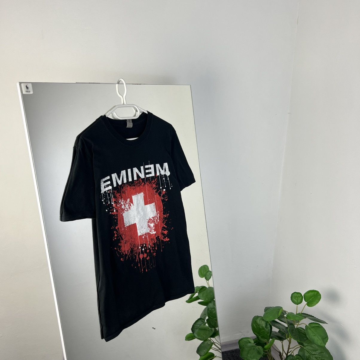 Eminem 90s vintage Tシャツ　8mile EMINEM 8 MILE 2002 Vintage PROMO T Shirt Film Soundtrack Hip