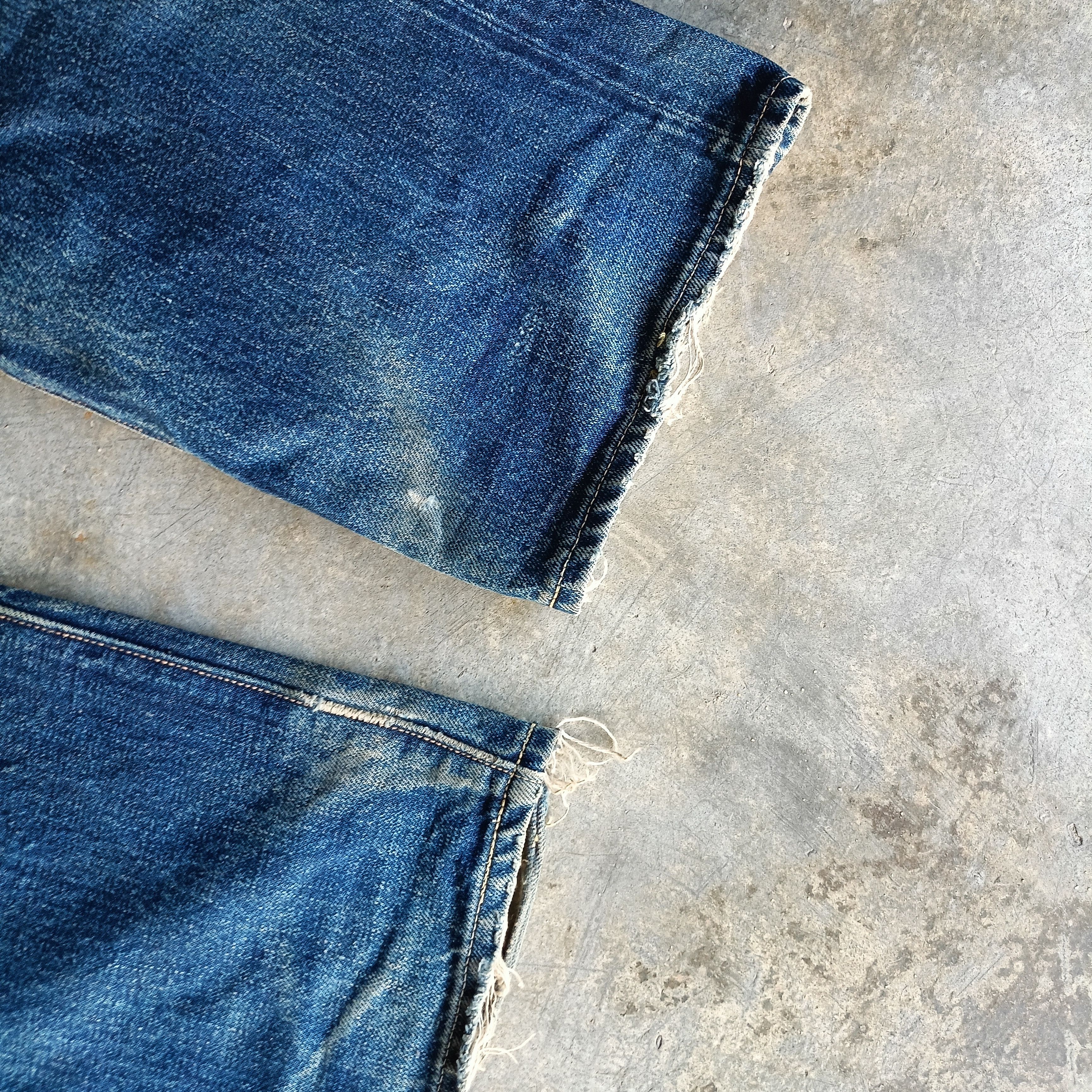 Japanese Brand Distressed Denim Sugar Cane Size US 32 / EU 48 - 10 Thumbnail