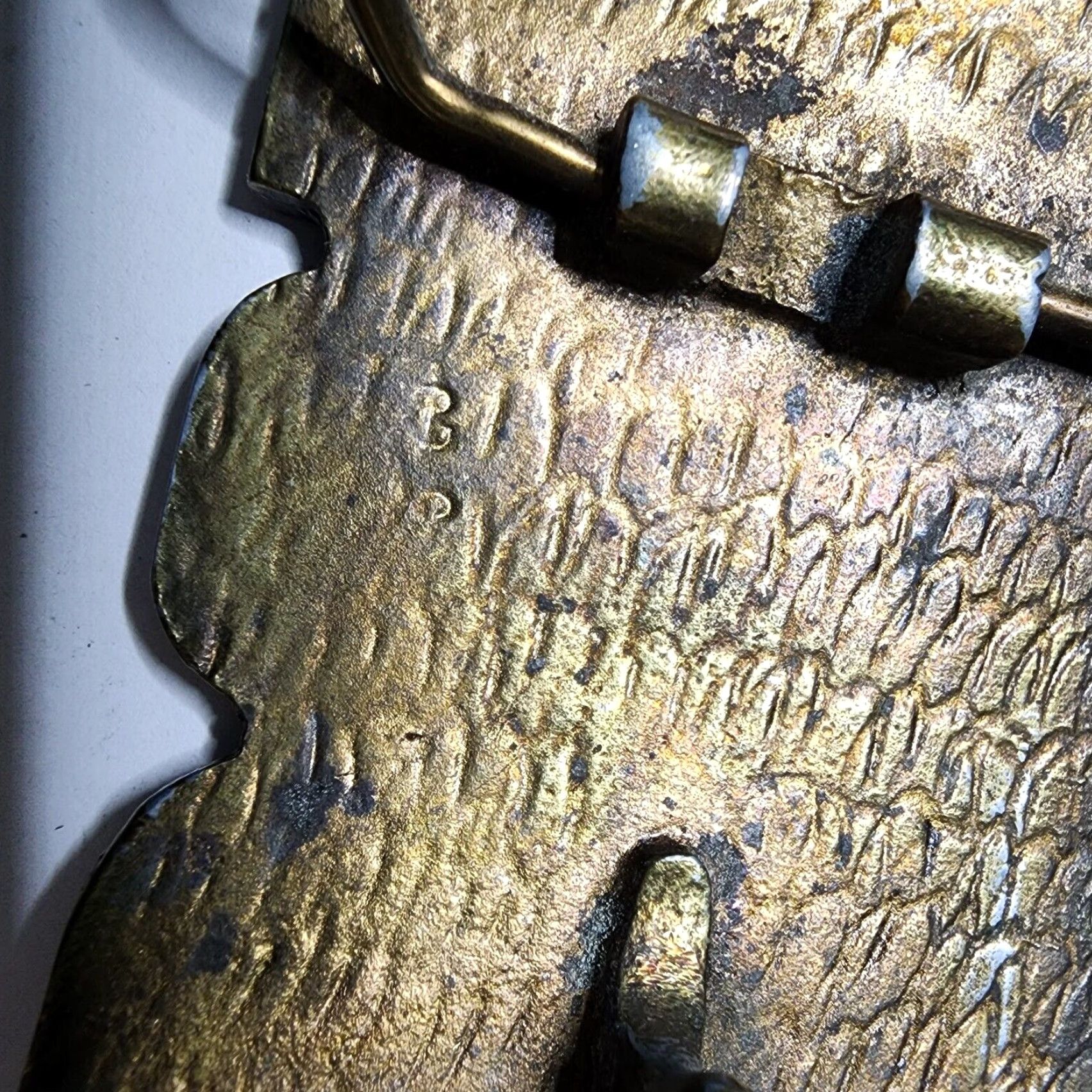 Vintage VINTAGE BUD - Name in Cutout block letters solid Brass Belt Buckle Belt Buckle Belt Buckle Brass 1970s Mens Girls Womens? Size ONE SIZE - 2 Thumbnail