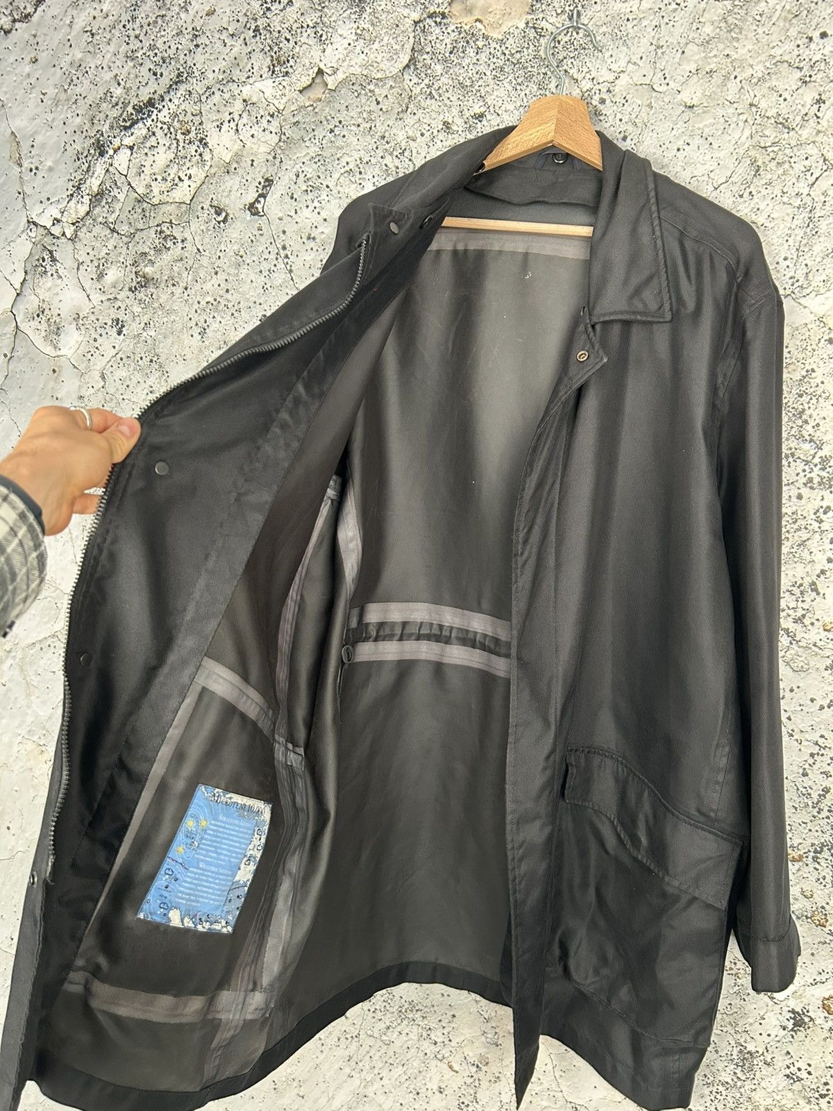 Ermenegildo Zegna Ermenegildo Zegna Microtene 1000 Light Coat Rain Jacket Rare Size US L / EU 52-54 / 3 - 4 Thumbnail