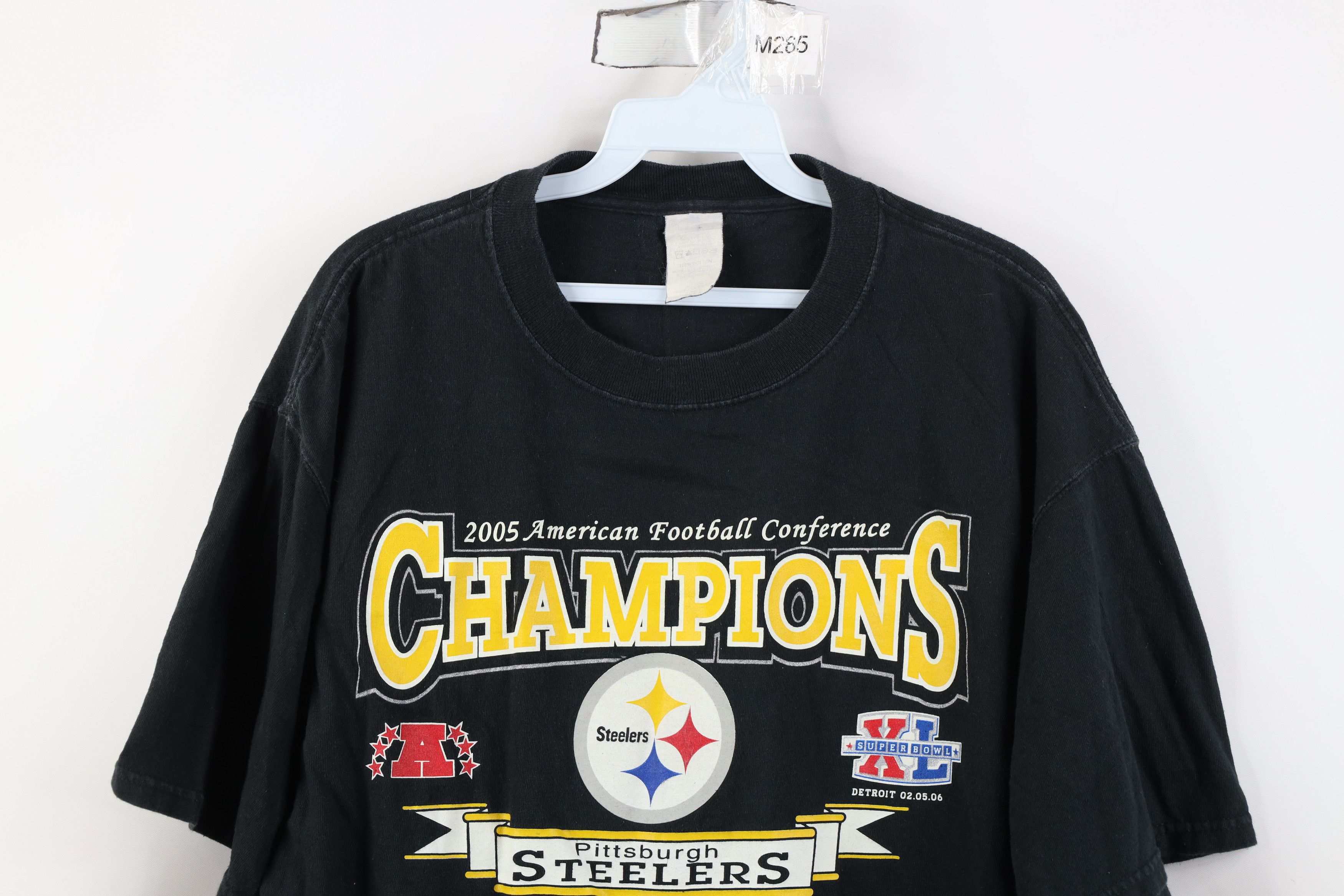 Vintage Vintage NFL Super Bowl Champs Pittsburgh Steelers T-Shirt Size US L / EU 52-54 / 3 - 2 Thumbnail