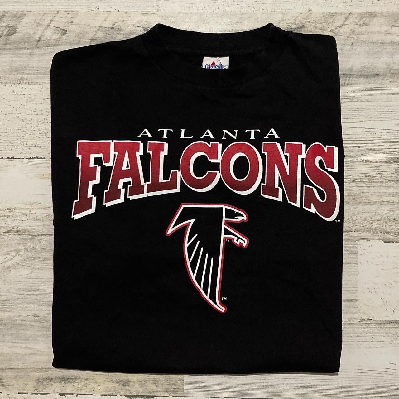 Majestic Vintage Atlanta Falcons NFL Dirty Birds ATL T-Shirt Large Size US L / EU 52-54 / 3 - 2 Thumbnail