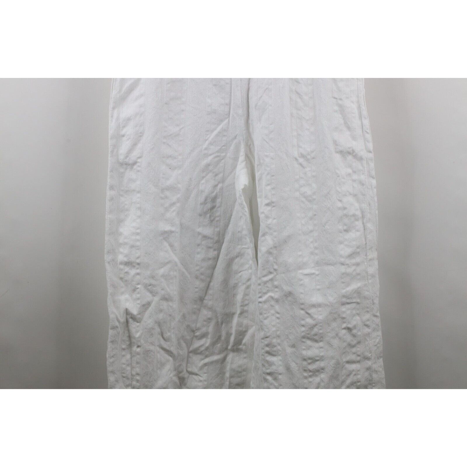 Vintage Vintage 60s 70s Streetwear Flower Bell Bottoms Romper Suit Size 28" / US 6 / IT 42 - 15 Thumbnail