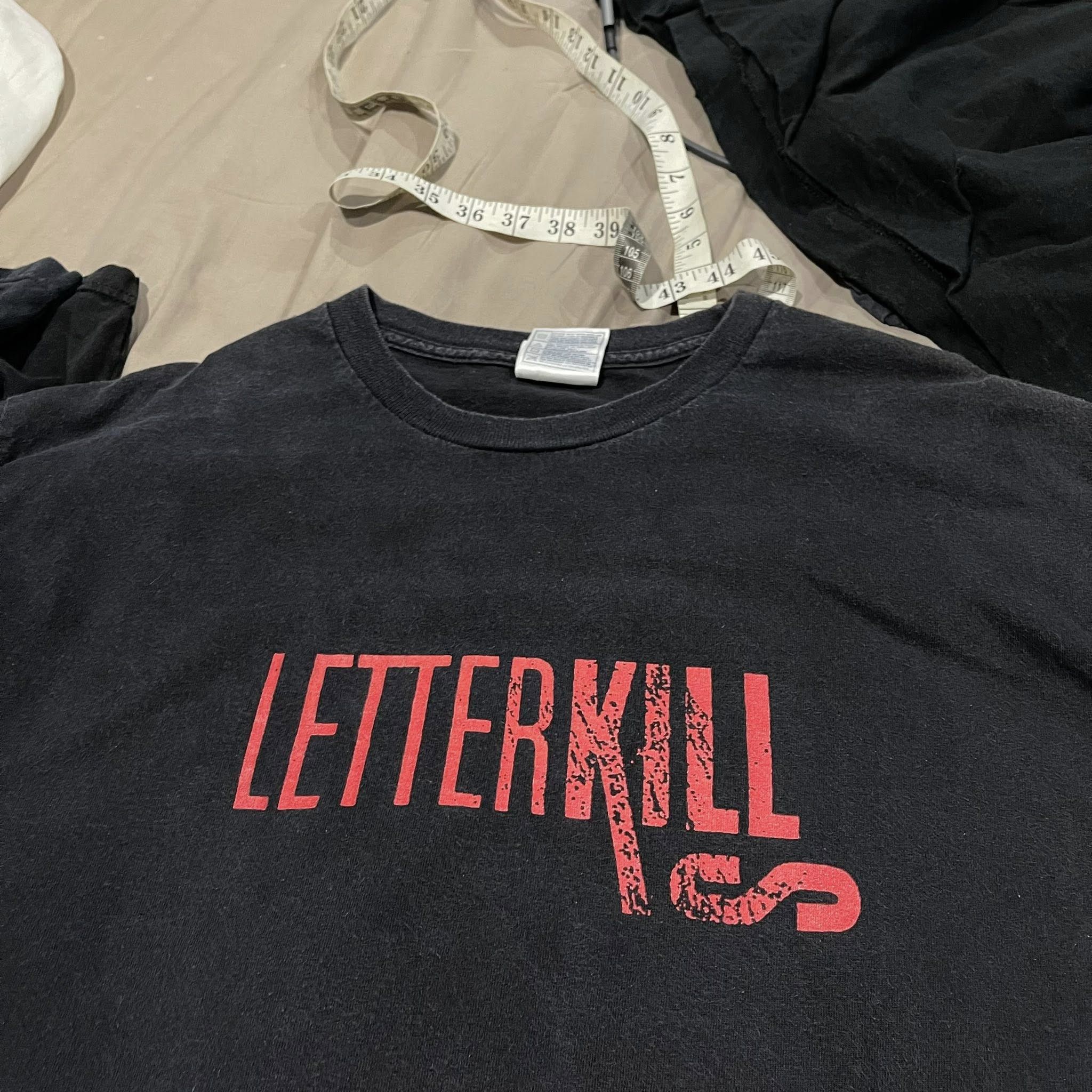 Band Tees × Vintage Vintage 2003 Letter Kills Shirt Size US L / EU 52-54 / 3 - 2 Thumbnail
