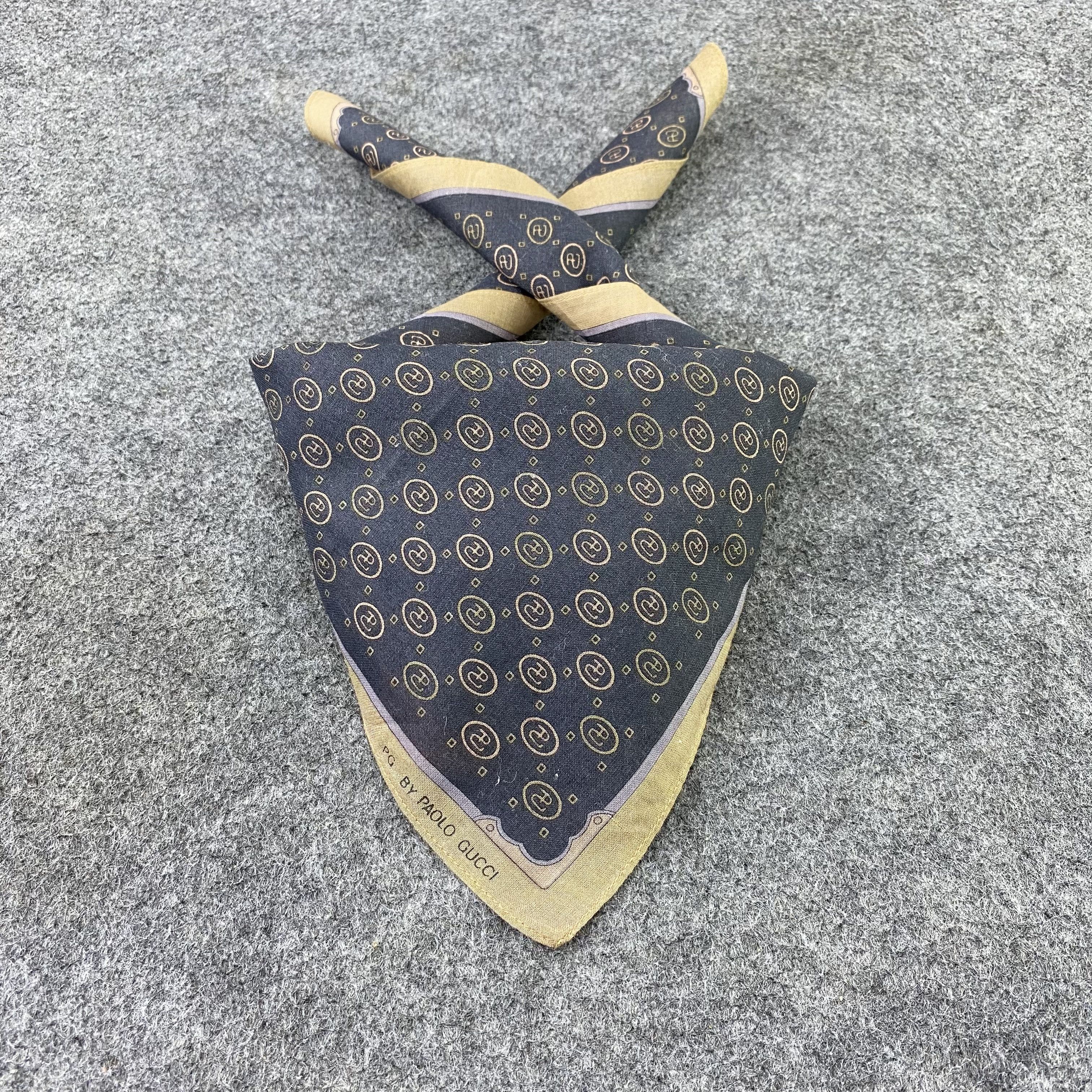 Paolo Gucci Paolo Gucci Handkerchief / Bandana / Neckerchief-B763 Size ONE SIZE - 2 Thumbnail
