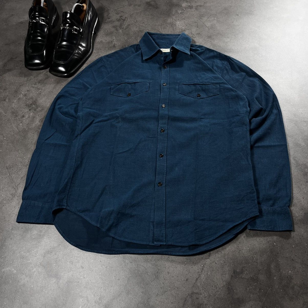 Burberry Burberry London Mainline Longsleeve Button Up Shirt Tee Size US M / EU 48-50 / 2 - 2 Thumbnail