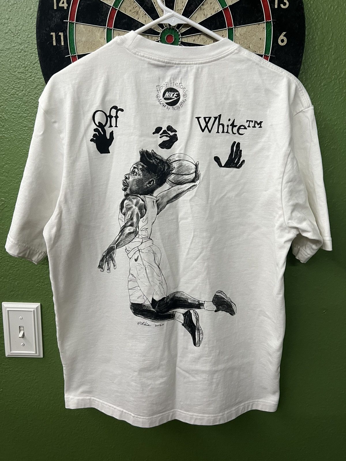 Jordan Brand Off-White x Jordan T-shirt | Grailed