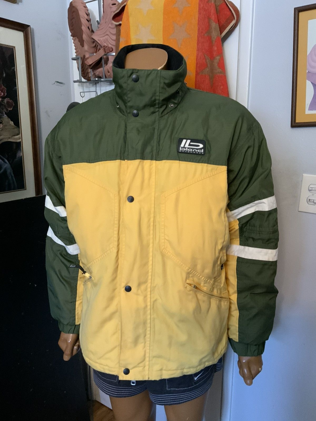 Vintage Vintage 90s Y2K Blond Outerwear Ski Snowboarding Jacket Size US S / EU 44-46 / 1 - 18 Thumbnail