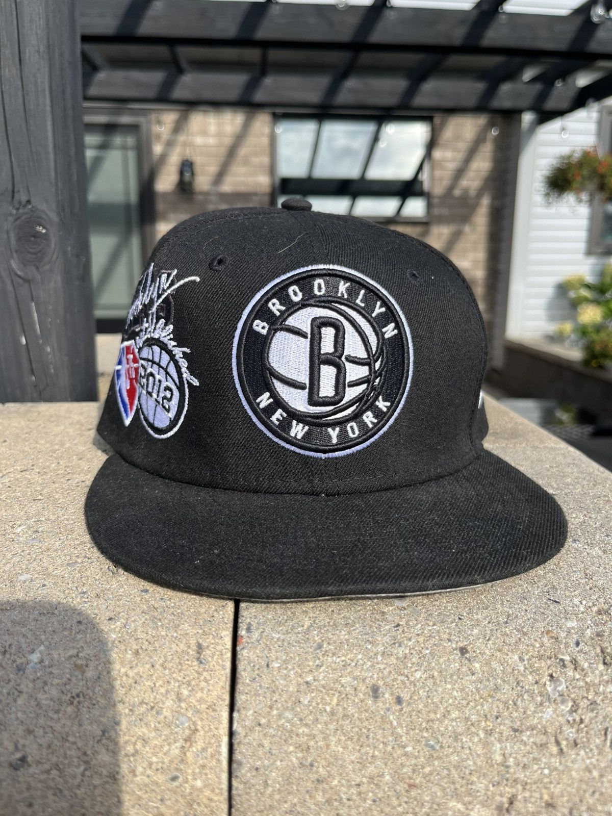 New Era New Era Brooklyn Net’s “Back Half” 59Fifty Fitted Hat Size ONE SIZE - 1 Thumbnail