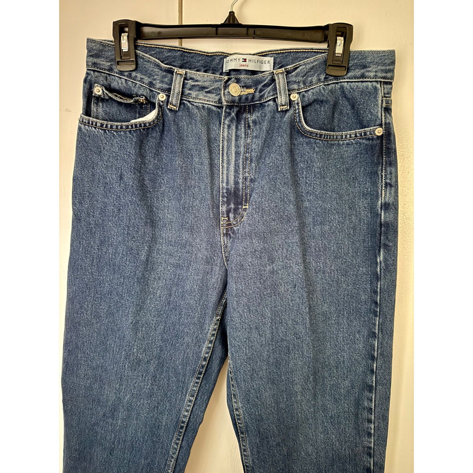 Tommy Hilfiger Vintage Y2K Tommy Hilfiger Denim Mid Rise Skinny Jeans 31" Size 34" / US 12 / IT 48 - 3 Thumbnail