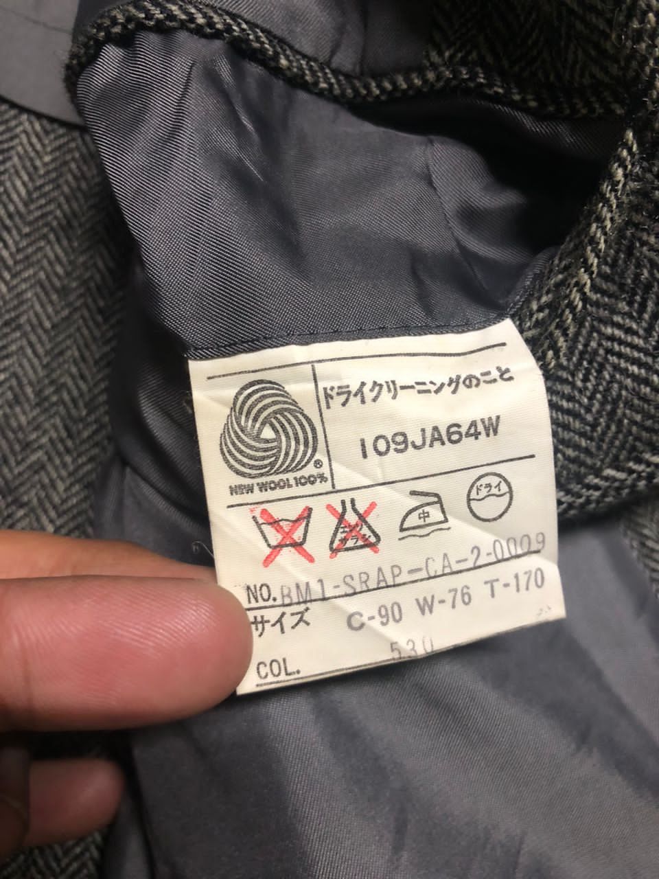 Chaps × Chaps Ralph Lauren × Ralph Lauren Vintage Chaps by Ralph Lauren Tweed Wool Blazer Jacket Size US S / EU 44-46 / 1 - 17 Thumbnail