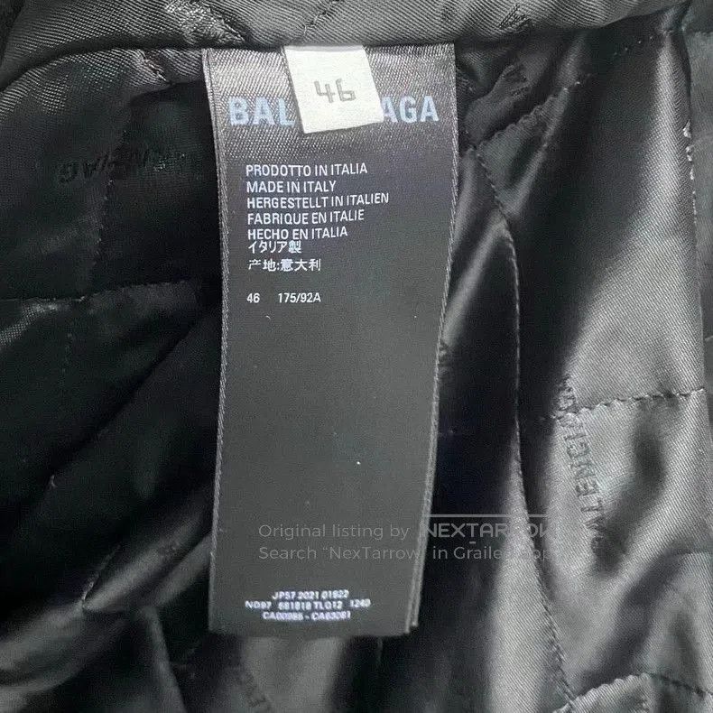 Balenciaga Balenciaga Gray Camo Logo Jacket. Size US S / EU 44-46 / 1 - 4 Thumbnail