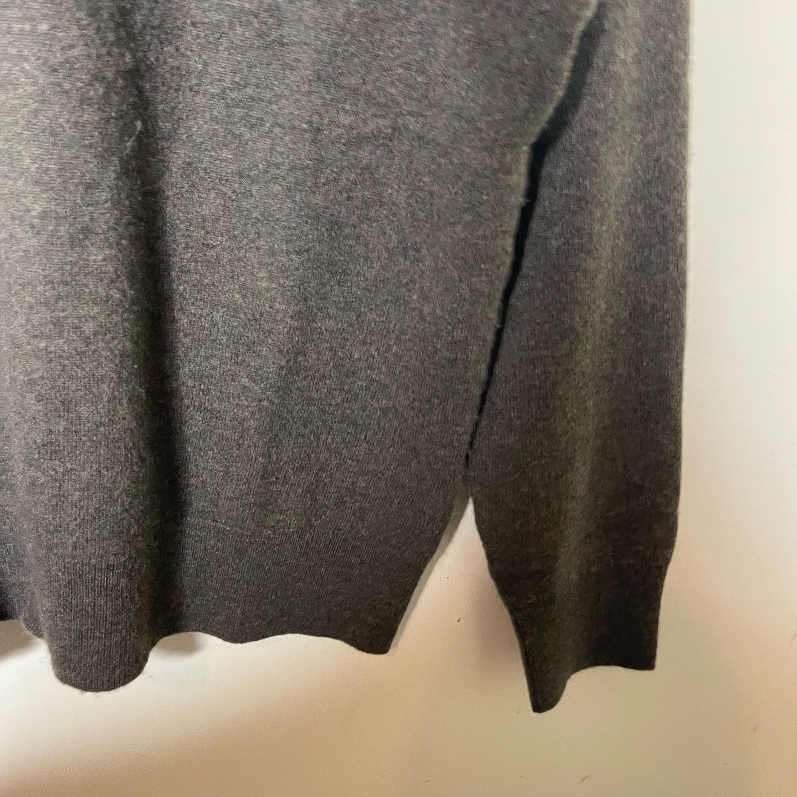 Naadam men 100% cashmere green pullover crewneck sz M