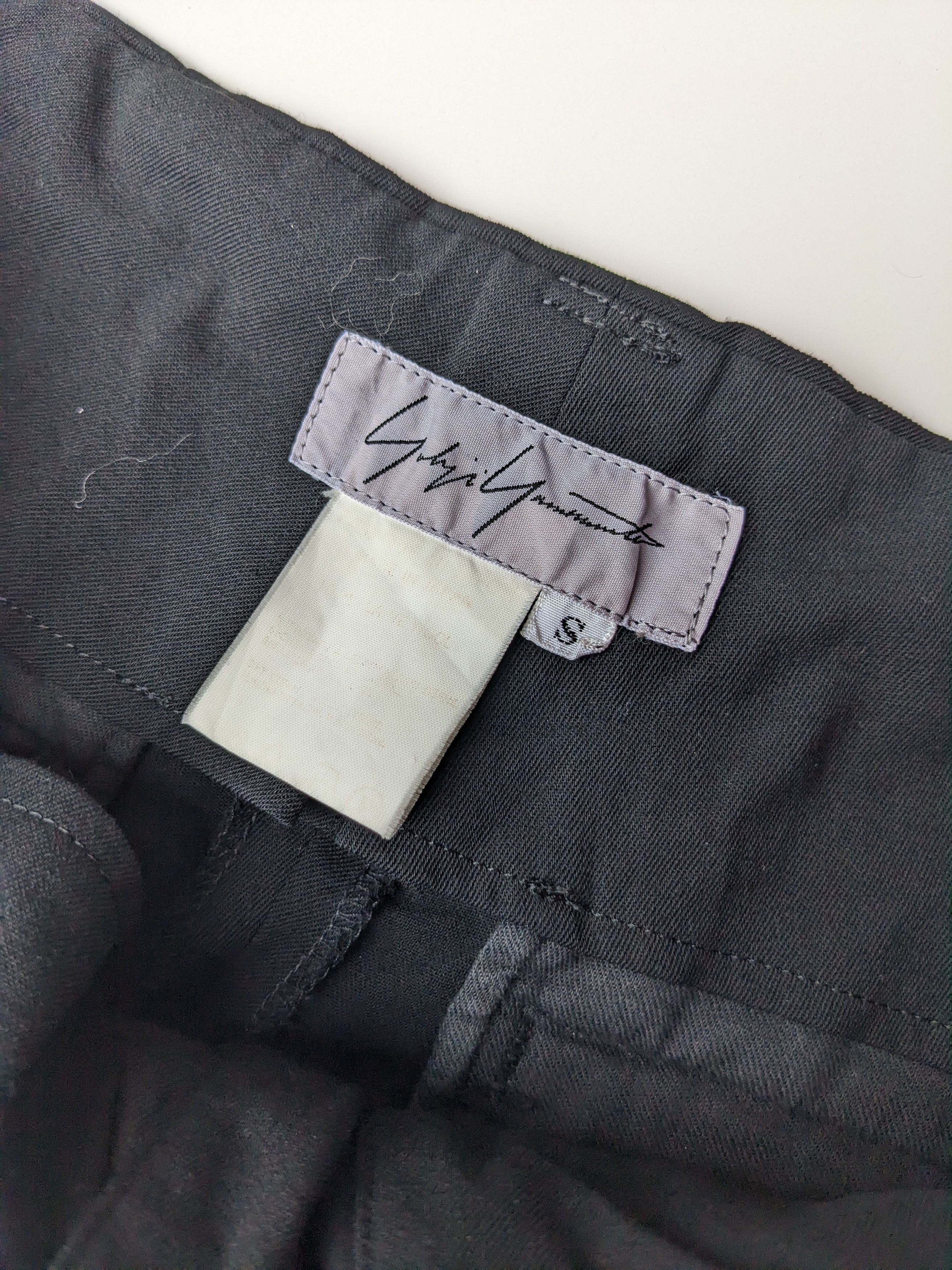 Vintage × Yohji Yamamoto Vintage Yohji Yamamoto office black pant Size US 29 - 3 Thumbnail
