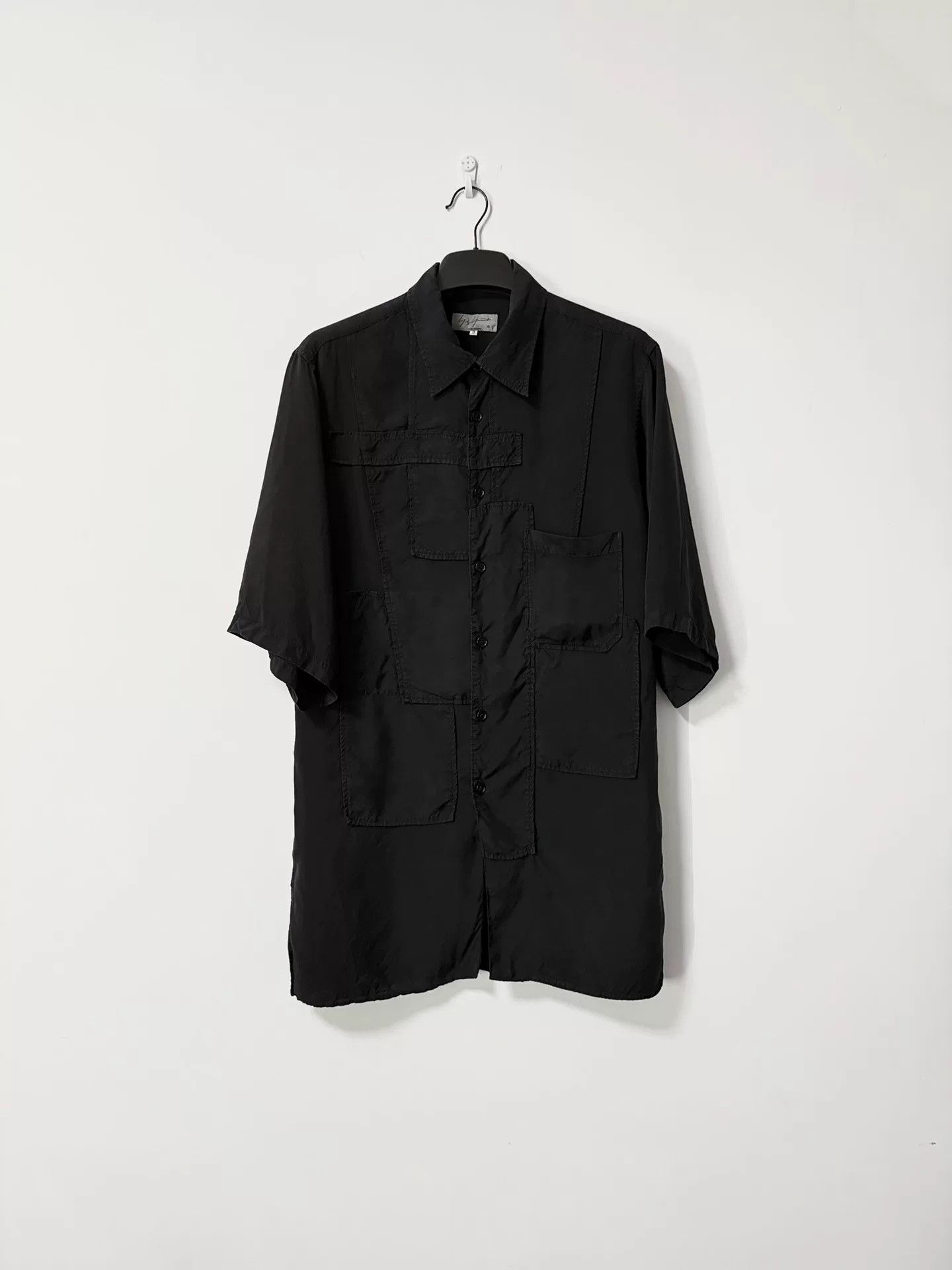 Yohji Yamamoto Yohji Yamamoto Multi-Pocket Short Sleeve Shirt Size US M / EU 48-50 / 2 - 1 Thumbnail