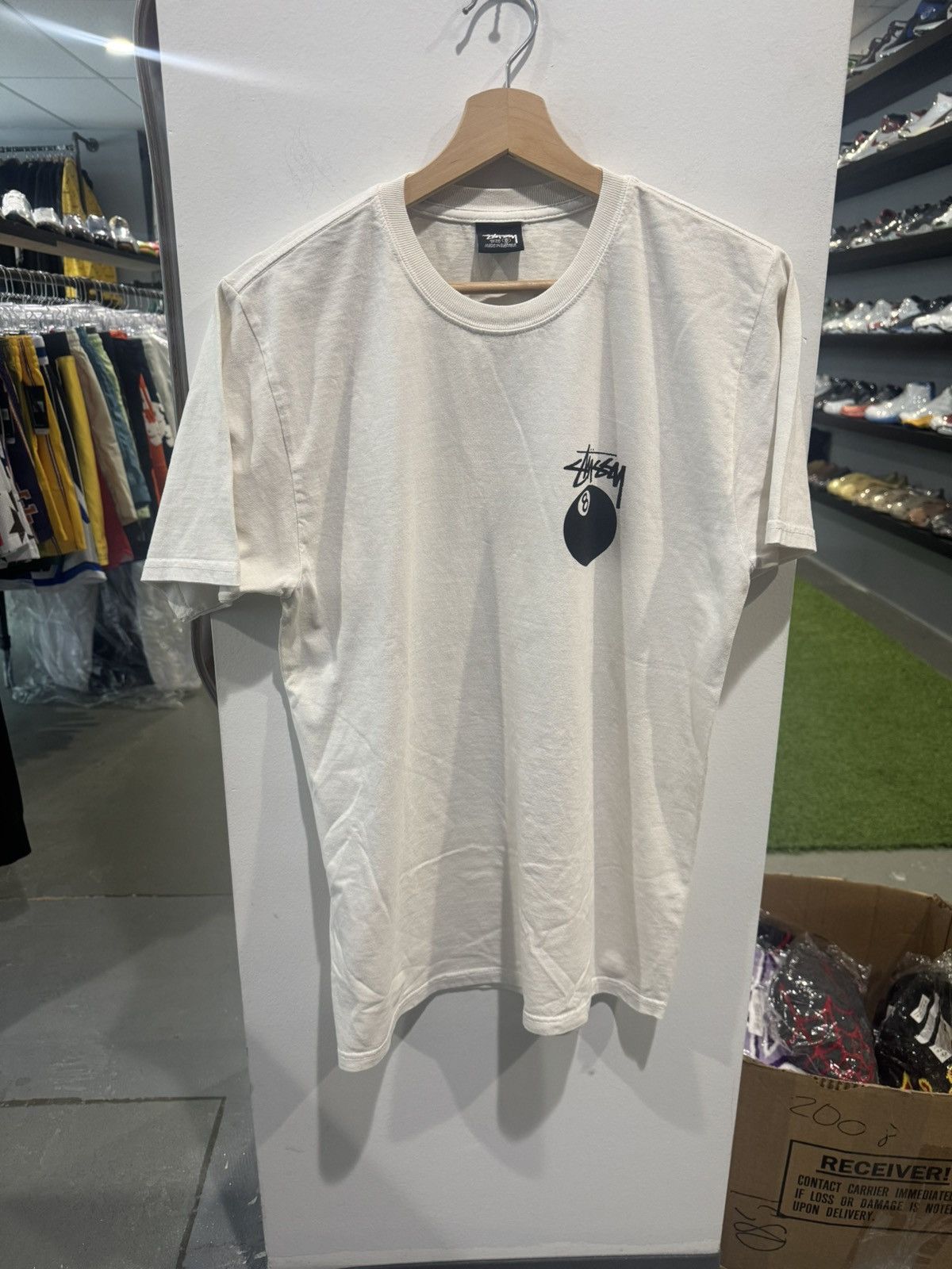 Stussy Stussy 8 Ball Tee White Size US S / EU 44-46 / 1 - 1 Thumbnail