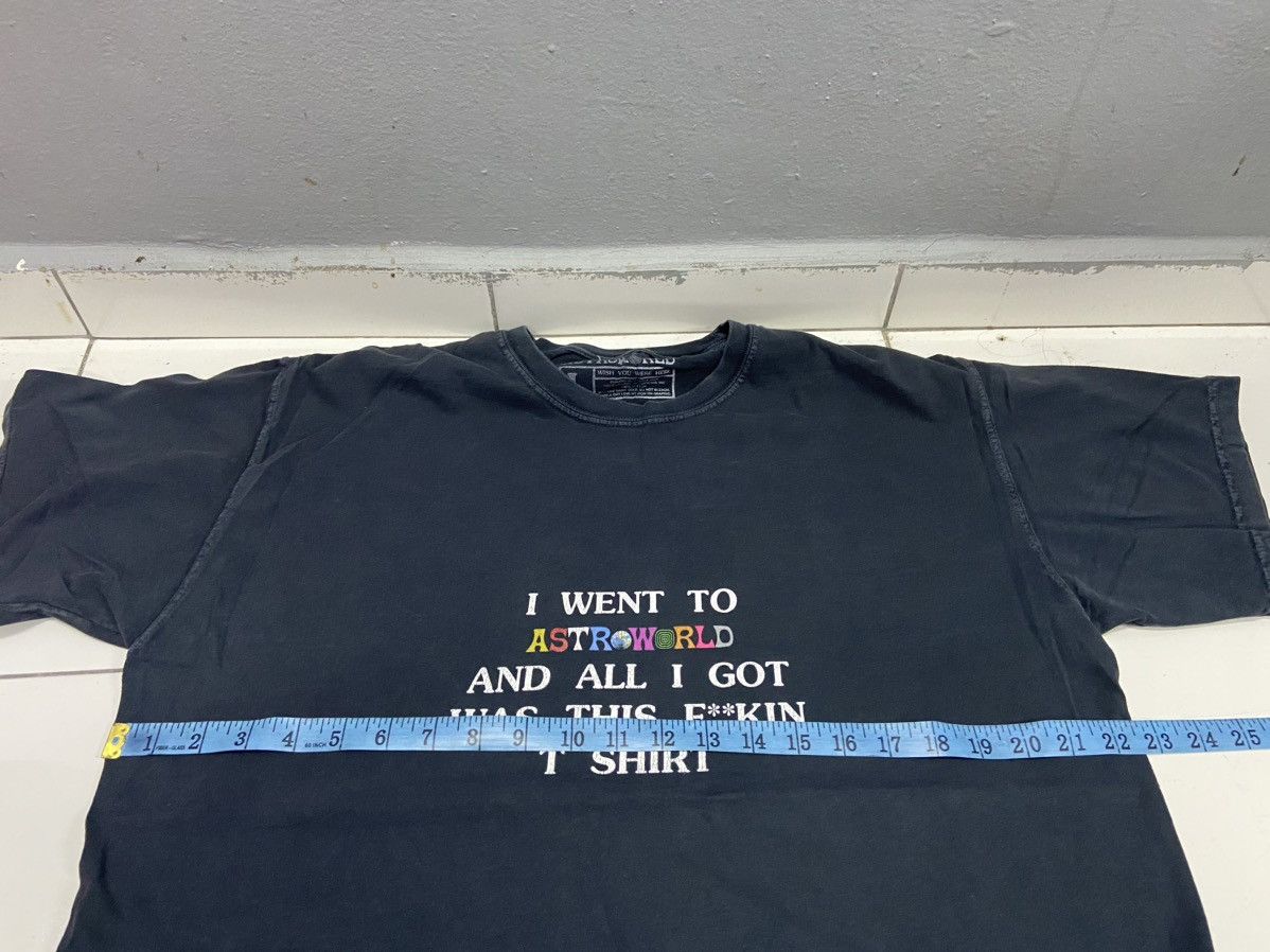 Rap Tees TRAVIS SCOTT ASTROWORLD AMERICAN RAPPER RAP TEE Size US L / EU 52-54 / 3 - 9 Thumbnail