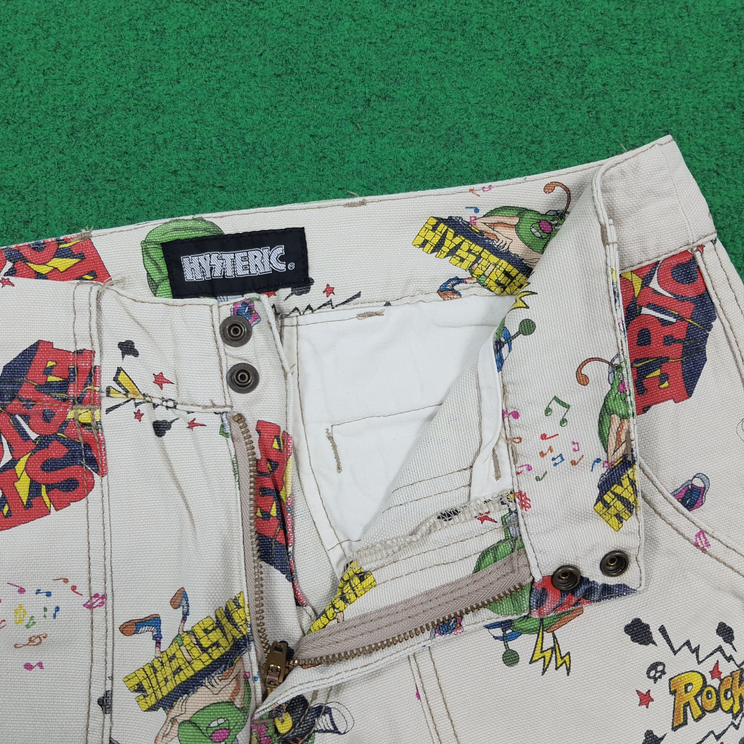 Hysteric Glamour Hysteric Glamour Japan Over Print Cargo Graphics Pants E1N32 Size US 28 / EU 44 - 7 Thumbnail