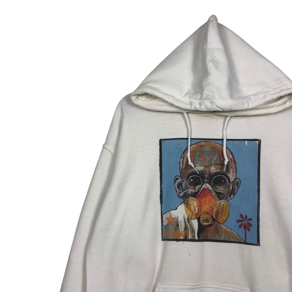 Japanese Brand × Vintage 📌Vintage Hoodie Pull Over Grandfather Sun Goku Big Logo Size US M / EU 48-50 / 2 - 8 Thumbnail