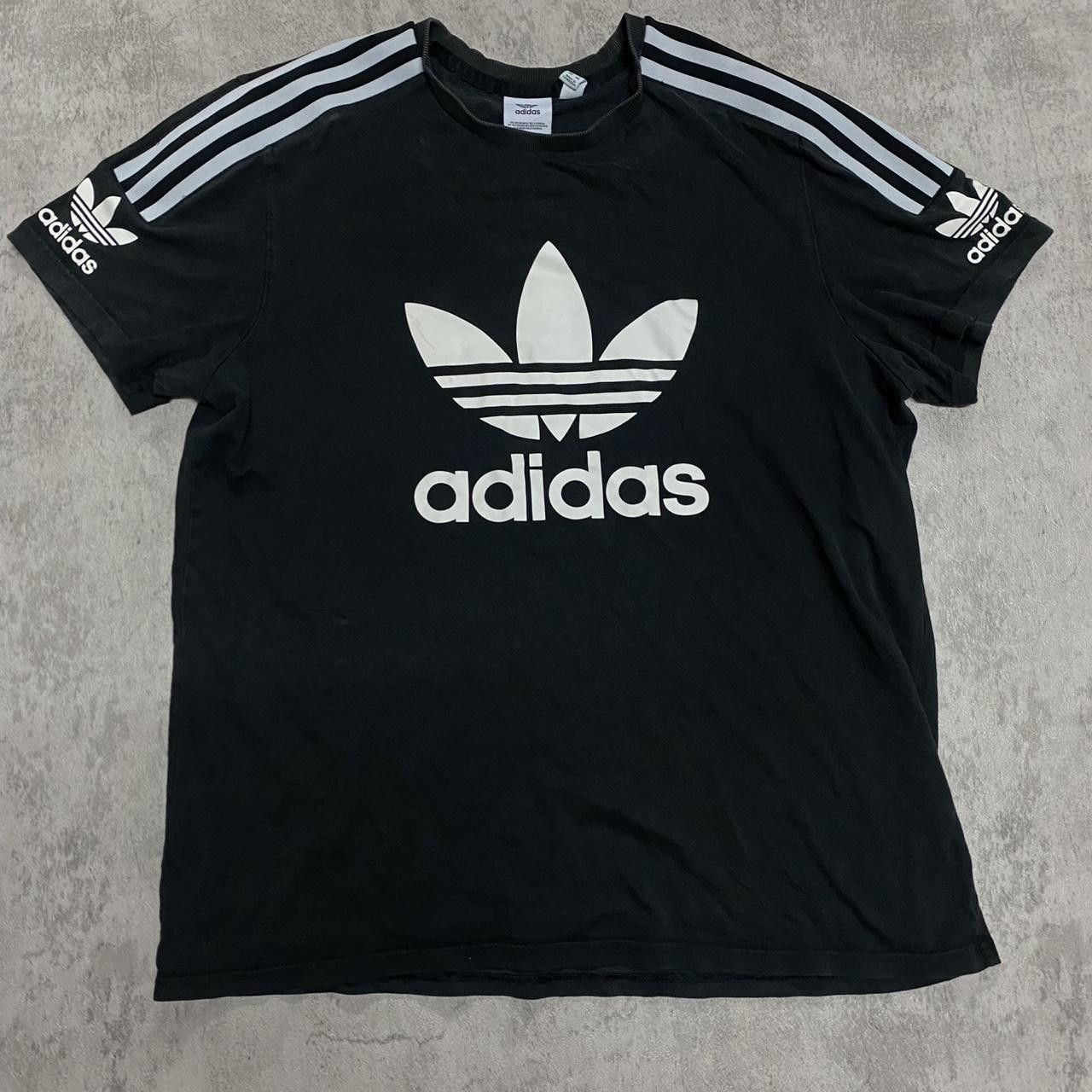 Adidas Black Adidas Originals T-Shirt hip hop vintage Size US M / EU 48-50 / 2 - 1 Thumbnail