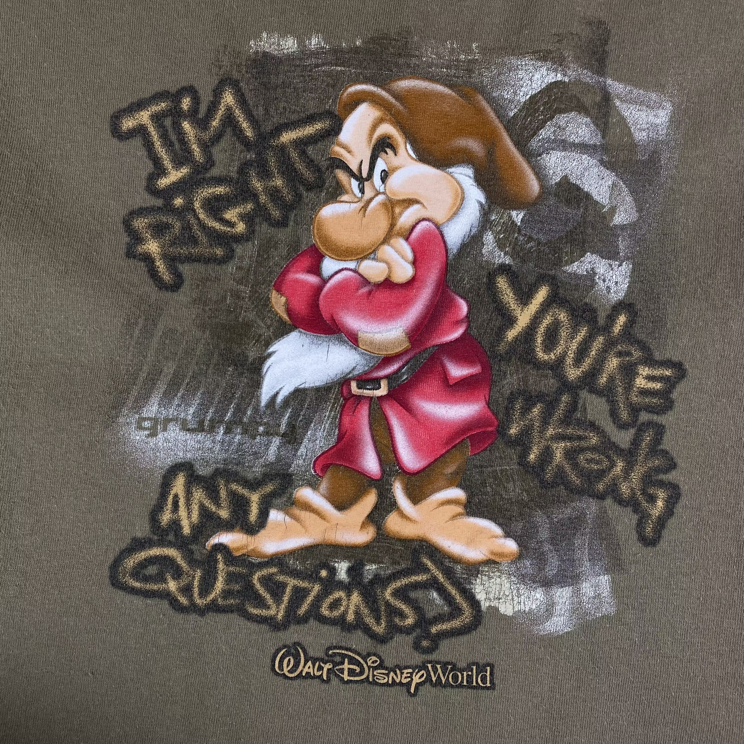 Disney Mens Vintage T Shirt Disney Size L Size US XL / EU 56 / 4 - 4 Thumbnail
