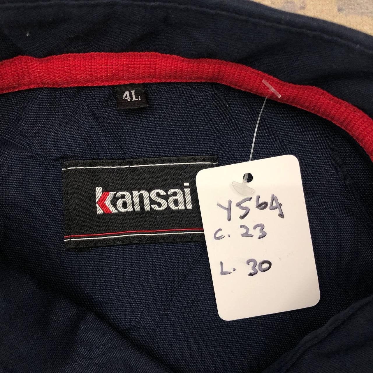 Japanese Brand × Kansai Yamamoto Y564 KANSAI WORK SHIRTS Size US L / EU 52-54 / 3 - 6 Thumbnail