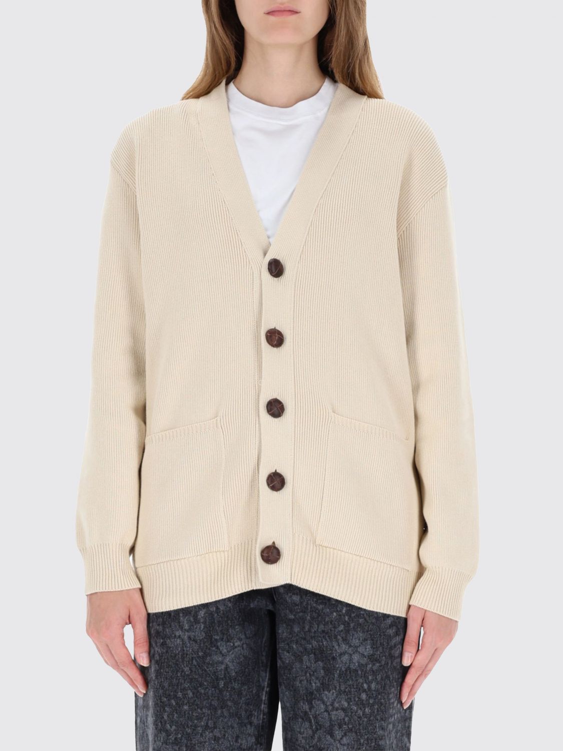 Golden Goose Golden Goose Sweater Woman Beige Size S / US 4 / IT 40 - 1 Thumbnail