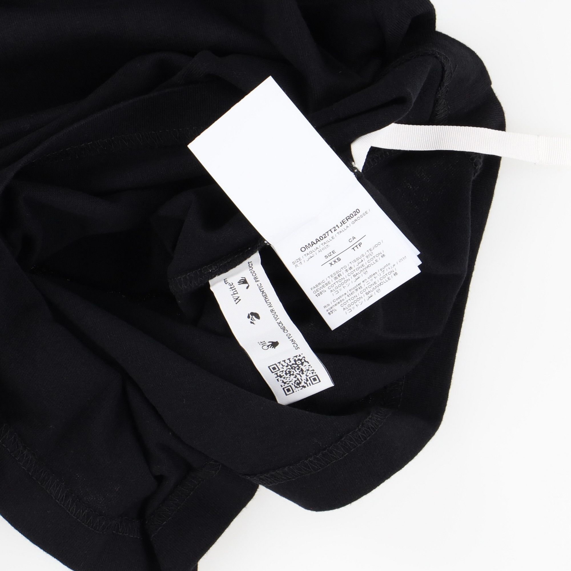 Off-White Black Sydney Exclusive Arrows T-Shirt Size US XXS / EU 40 - 2 Thumbnail