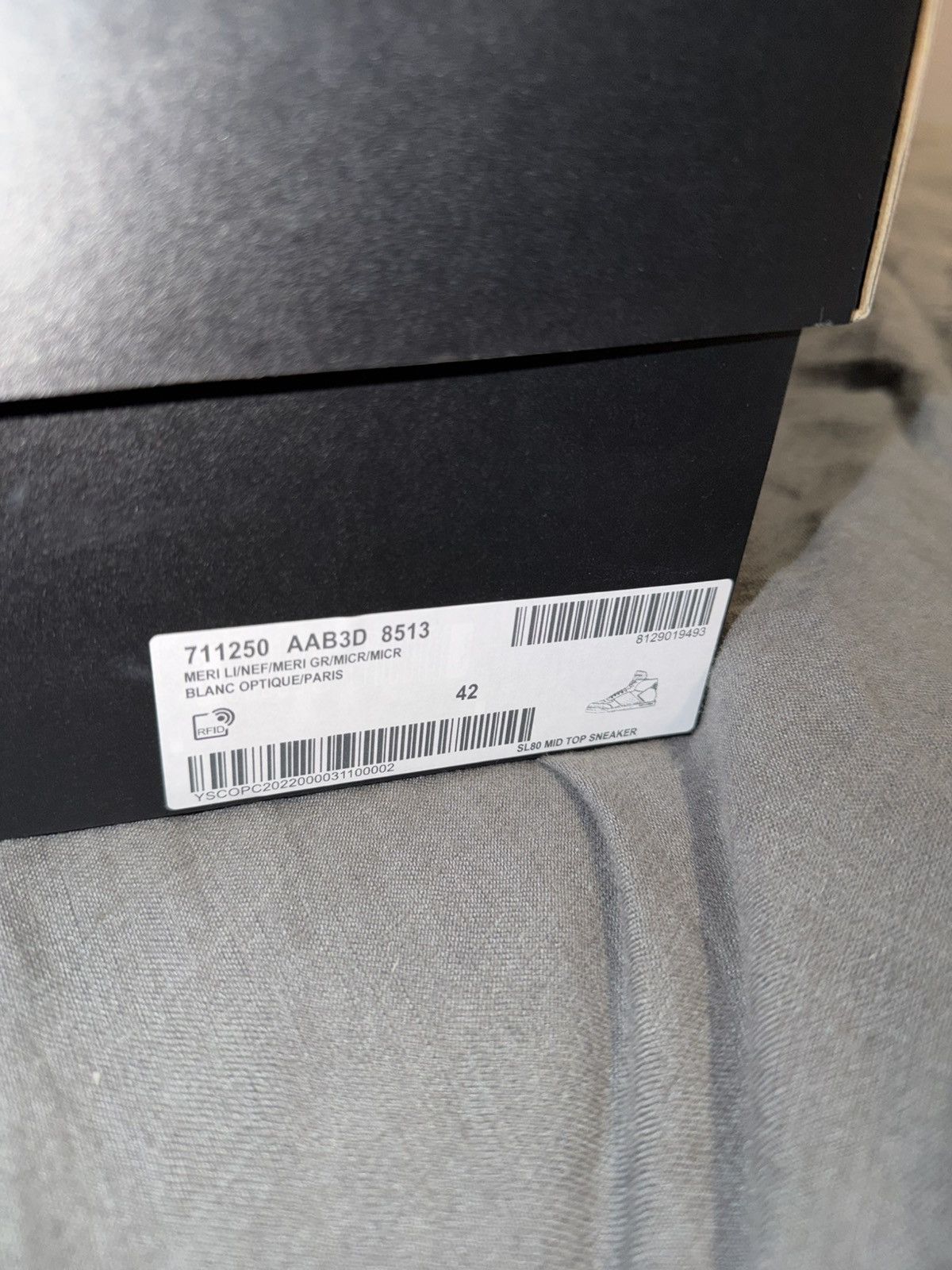 Saint Laurent Paris 🔥 Saint Laurent SL/80 Mid SneakerOff White Green Sz 42 🔥 Size US 9 / EU 42 - 16 Thumbnail