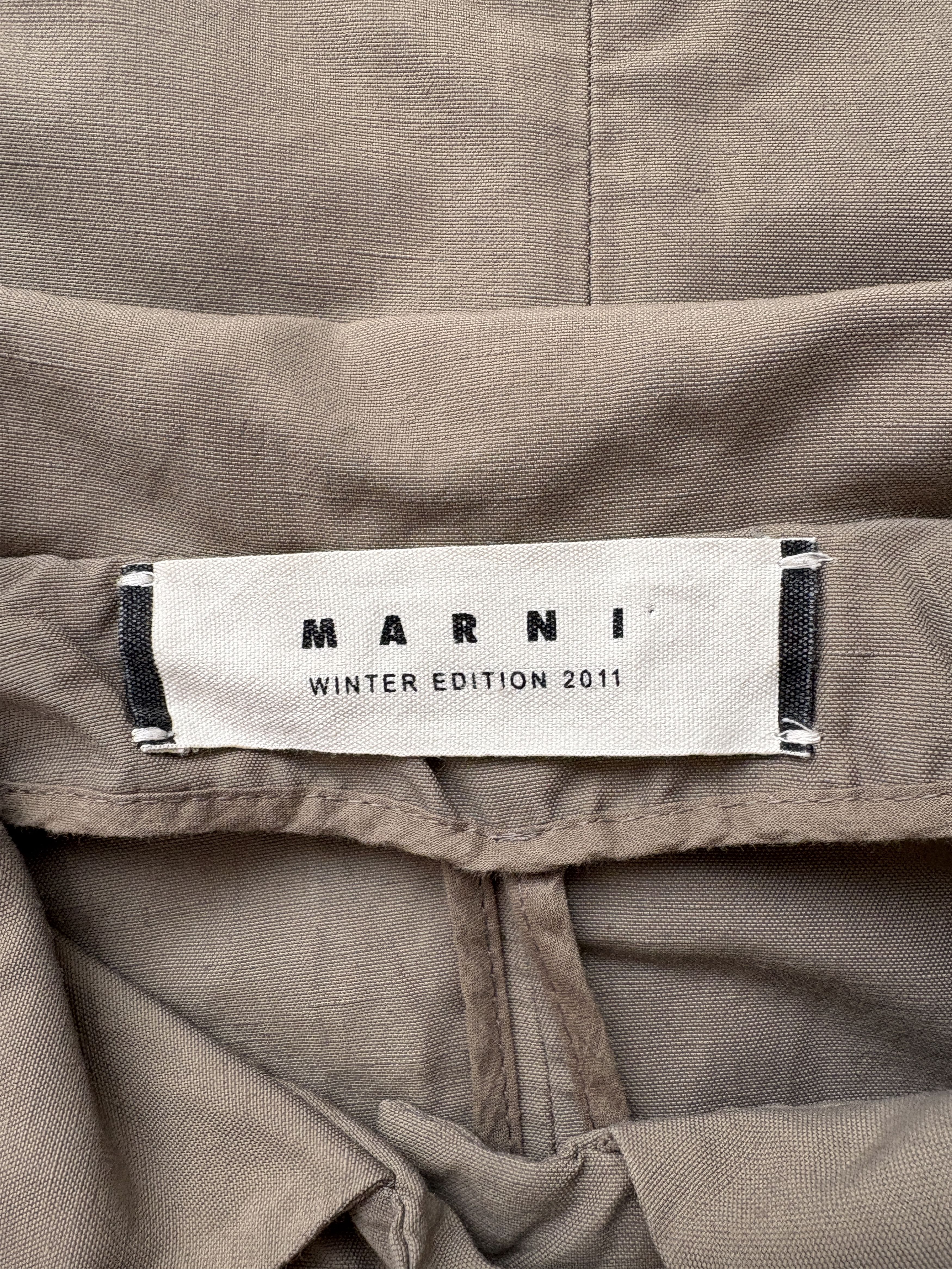 Marni ⚡️QUICK SALE⚡️ 2011 Marni Light Brown Short Jacket Size M / US 6-8 / IT 42-44 - 3 Thumbnail