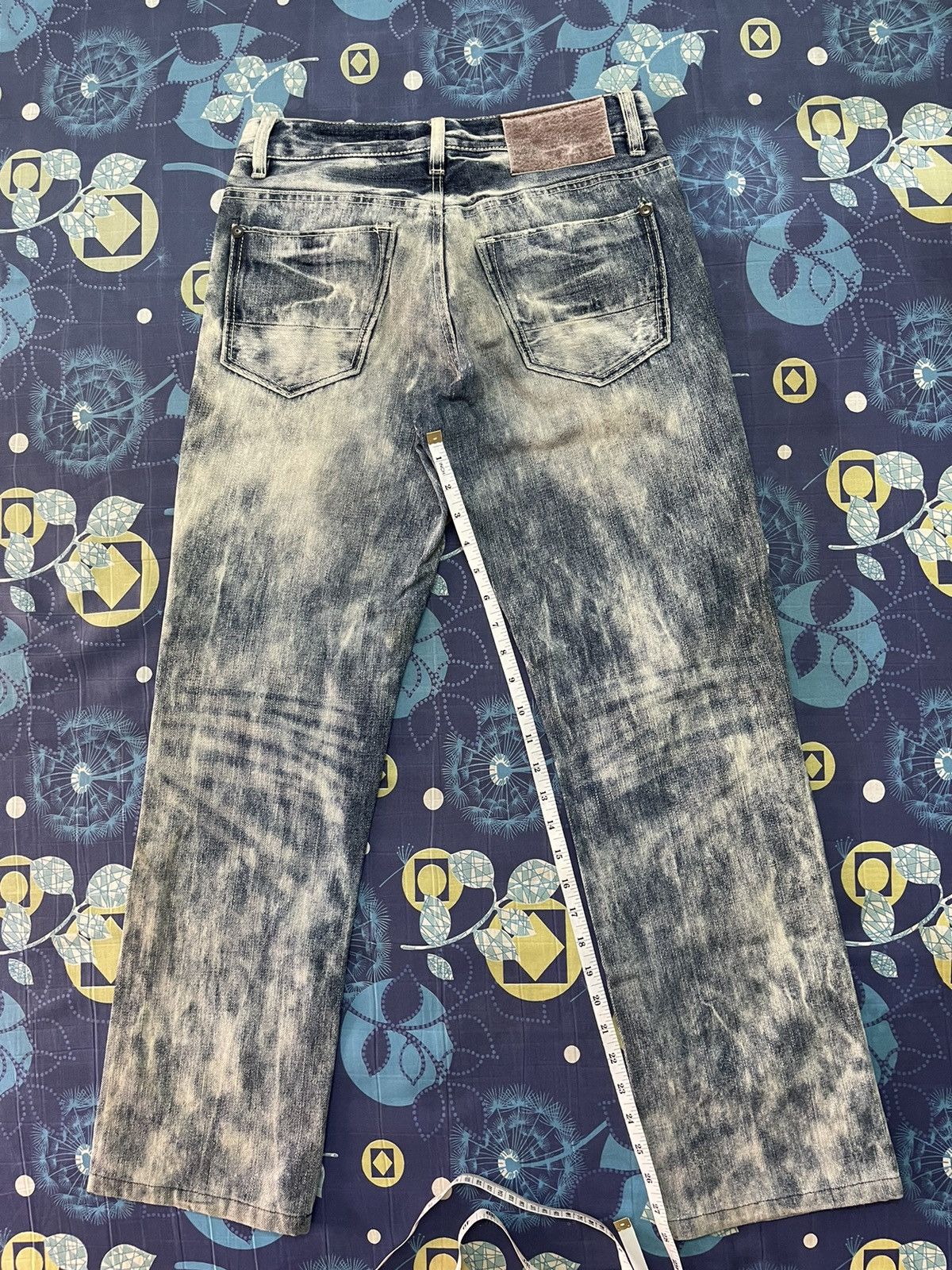Hang Ten × Japanese Brand × Vintage Hang Ten Acid Wash Denim Straight Cut y2k style Size US 30 / EU 46 - 12 Thumbnail