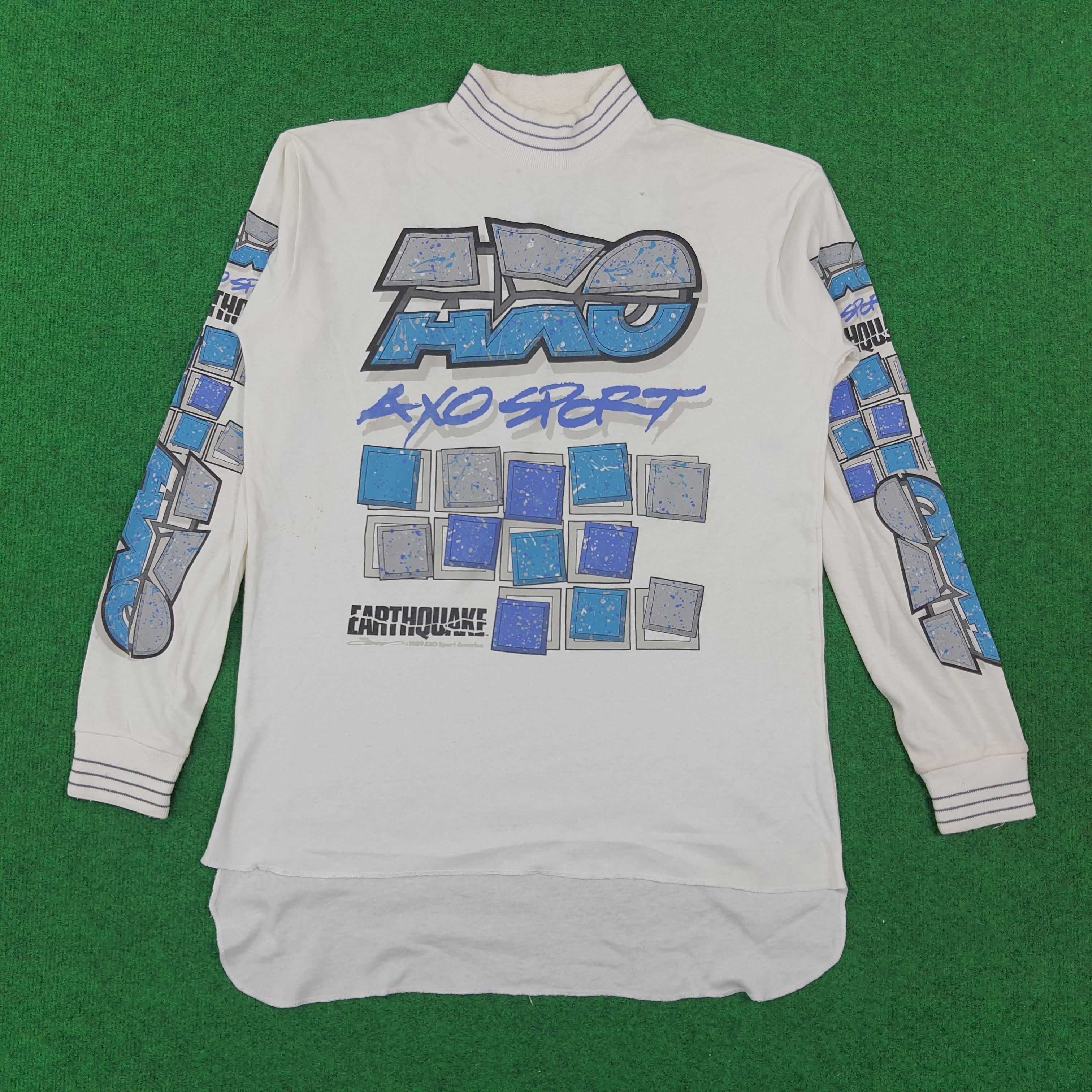 Vintage Vintage AXO Sports Fisher Long Sleeve Tshirt Size US L / EU 52-54 / 3 - 1 Thumbnail