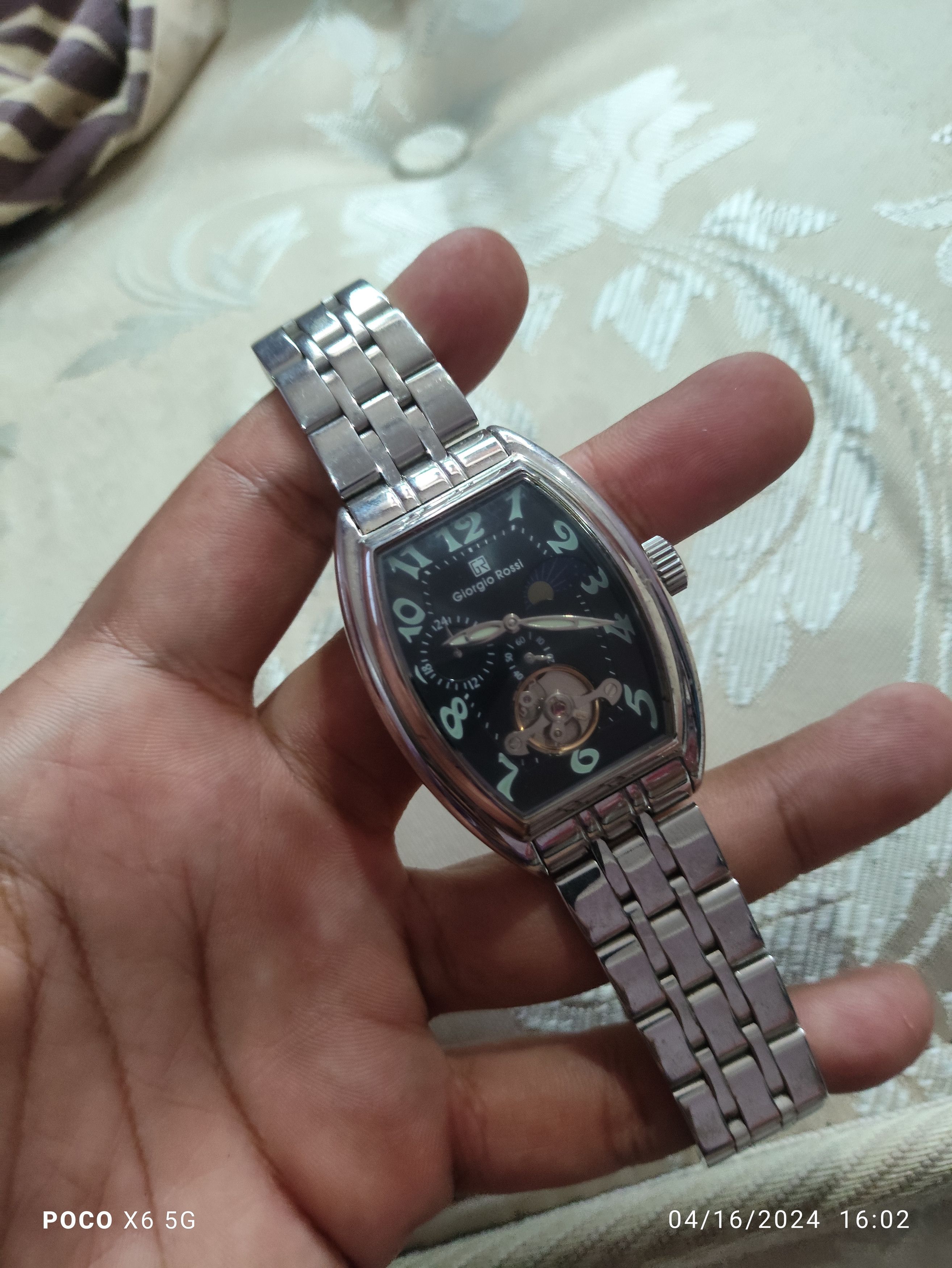 Japanese Brand × Vintage Vintage Luxury Automatic GIORGIO ROSSI (GR0008) JAPAN WATCH Size ONE SIZE - 8 Thumbnail