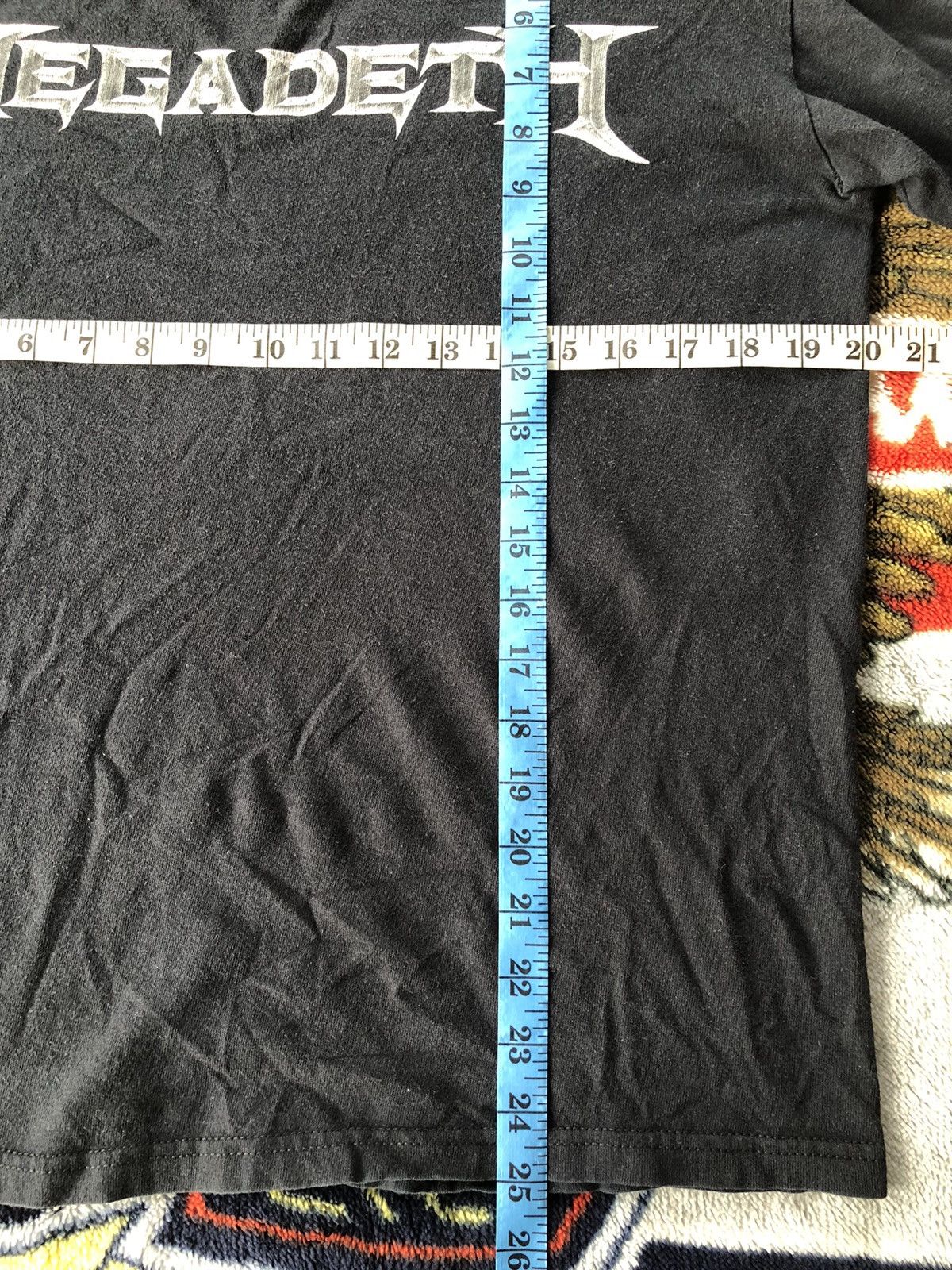 Band Tees Vintage Megadeth Rock Band Spellout Logo Shirt Tee Size US M / EU 48-50 / 2 - 9 Thumbnail