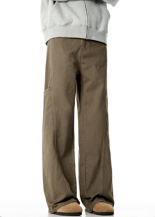 Japanese Brand Retro straight high street loose casual cargo jeans y2k Size US 32 / EU 48 - 4 Thumbnail