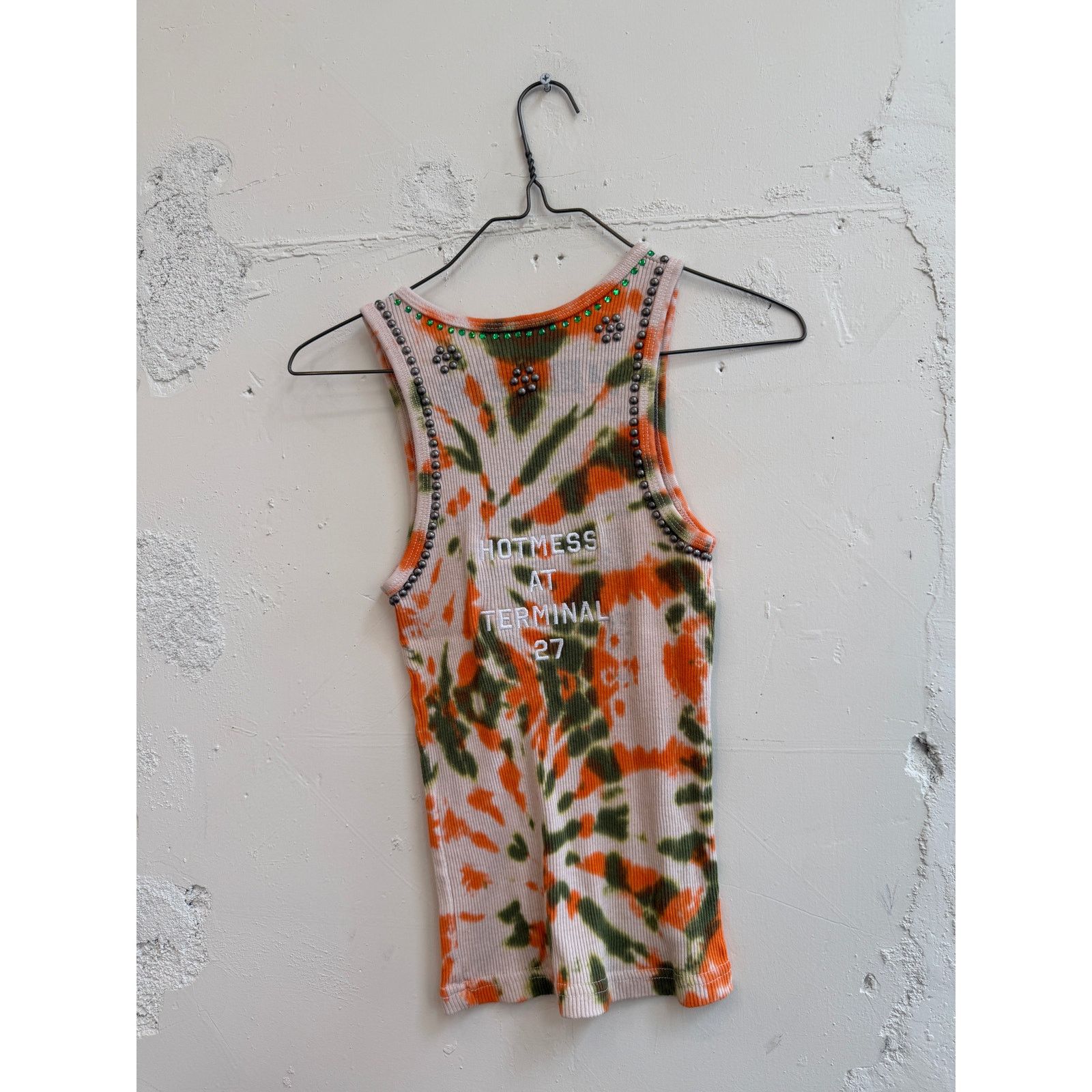 The Great China Wall Great China Wall x Hot Mess Tie Dye Studded Tank Top Size M / US 6-8 / IT 42-44 - 4 Thumbnail