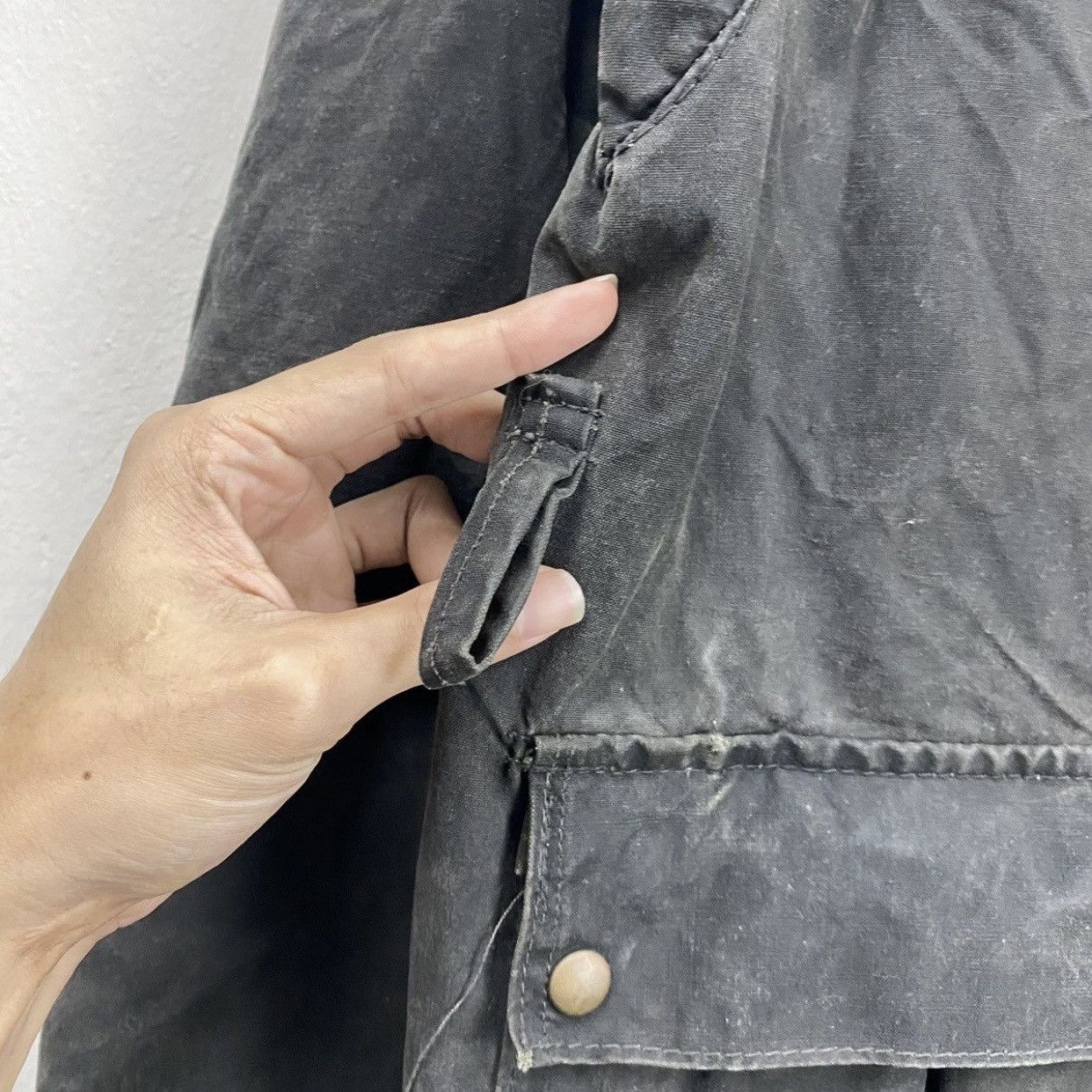 Belstaff Vintage Belstaff Racemaster Waxed Cotton Black Series Jacket Size US M / EU 48-50 / 2 - 11 Thumbnail