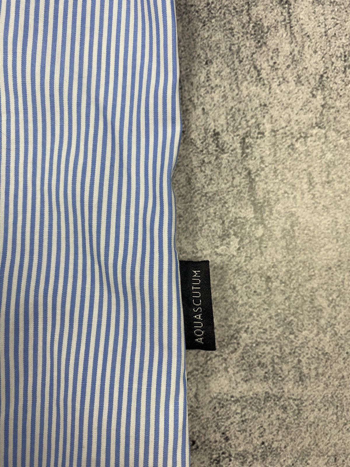 Aquascutum Aquascutum London Stripped Luxury Button Up Shirt Size US M / EU 48-50 / 2 - 5 Thumbnail