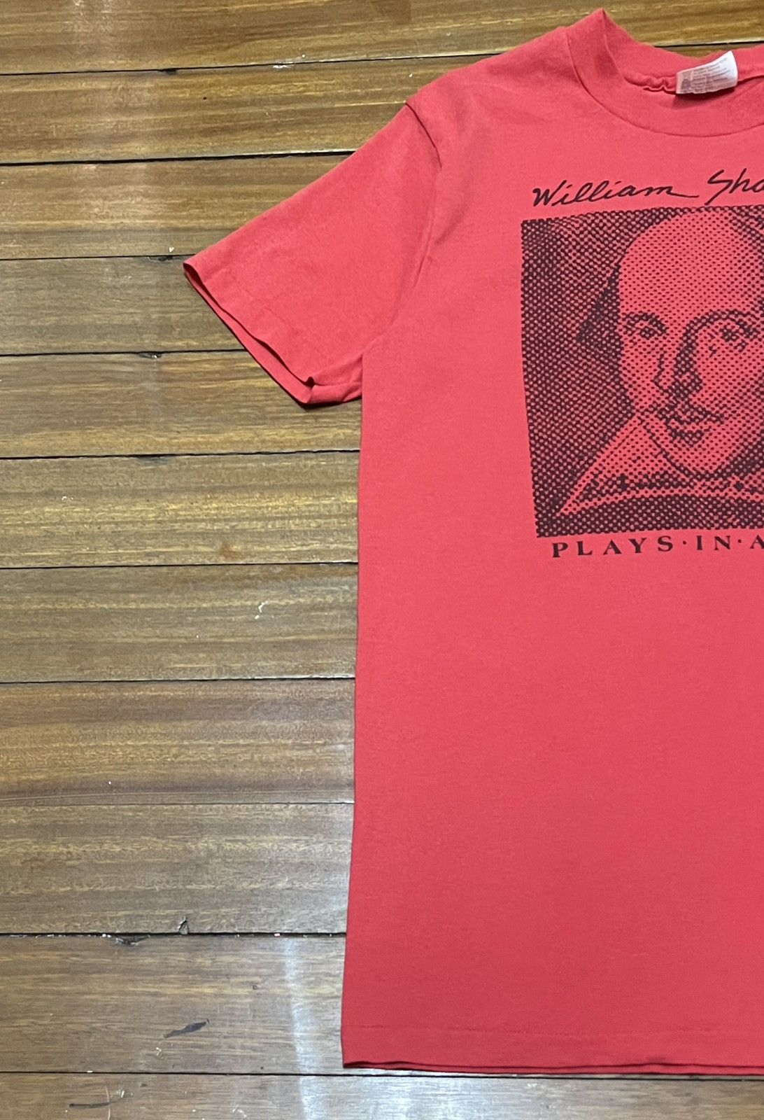 Vintage Rare Design Vintage Art William Shakespeare T-shirt 1990s Size US M / EU 48-50 / 2 - 4 Thumbnail