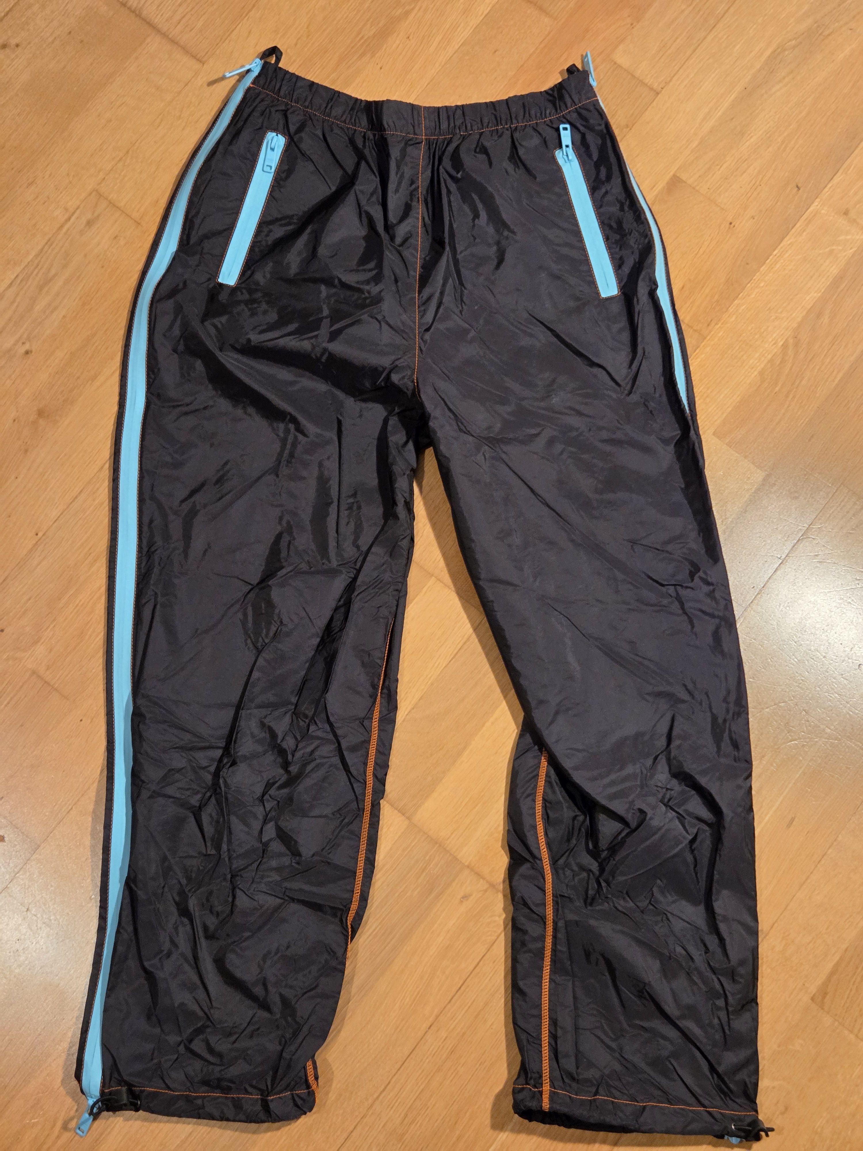 Prada SS17 Side Zip Nylon Track Pants Size 28" / US 6 / IT 42 - 1 Thumbnail