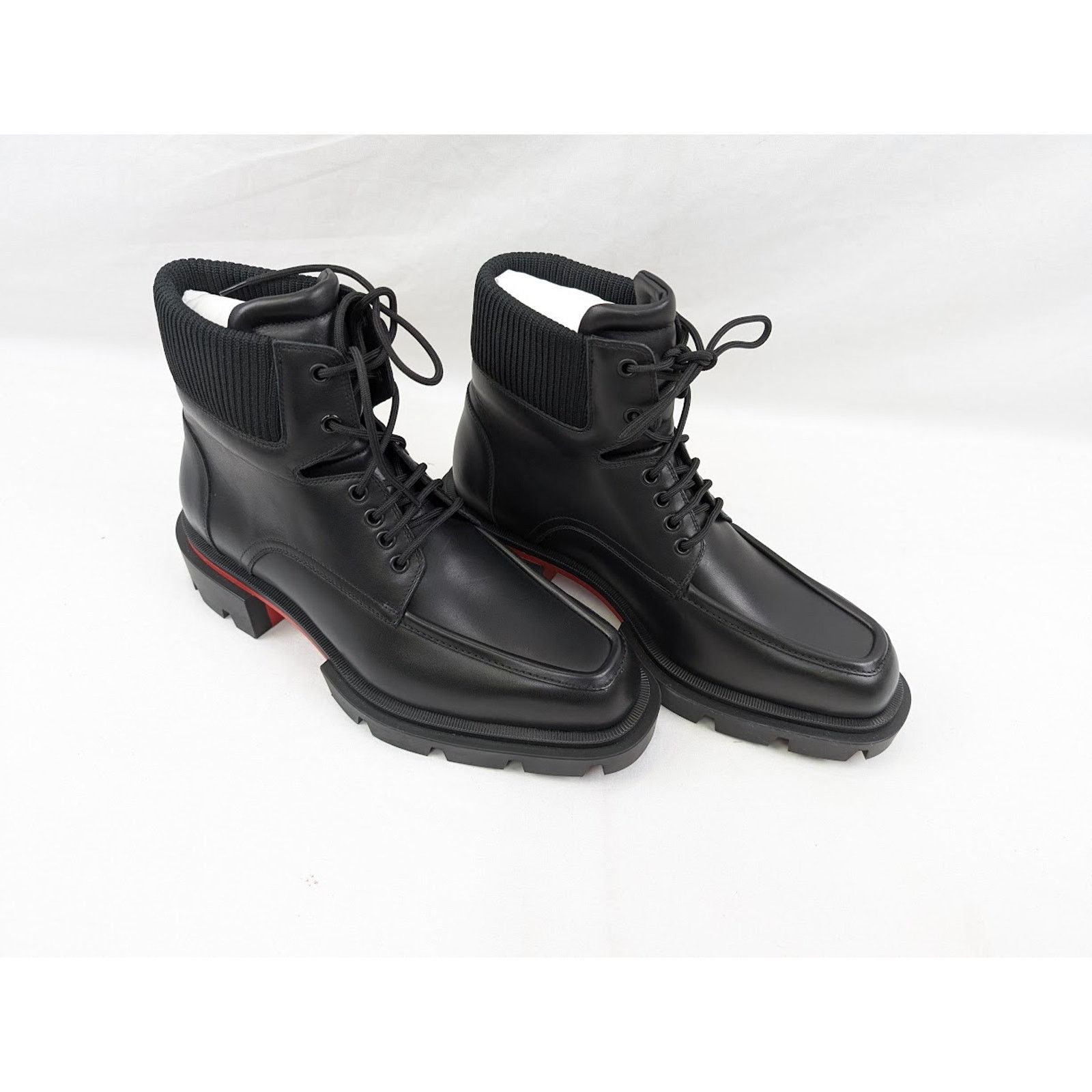 Christian Louboutin o1rshd1 Our Walk Flat Boots in Black Size US 10.5 / EU 43-44 - 13 Thumbnail