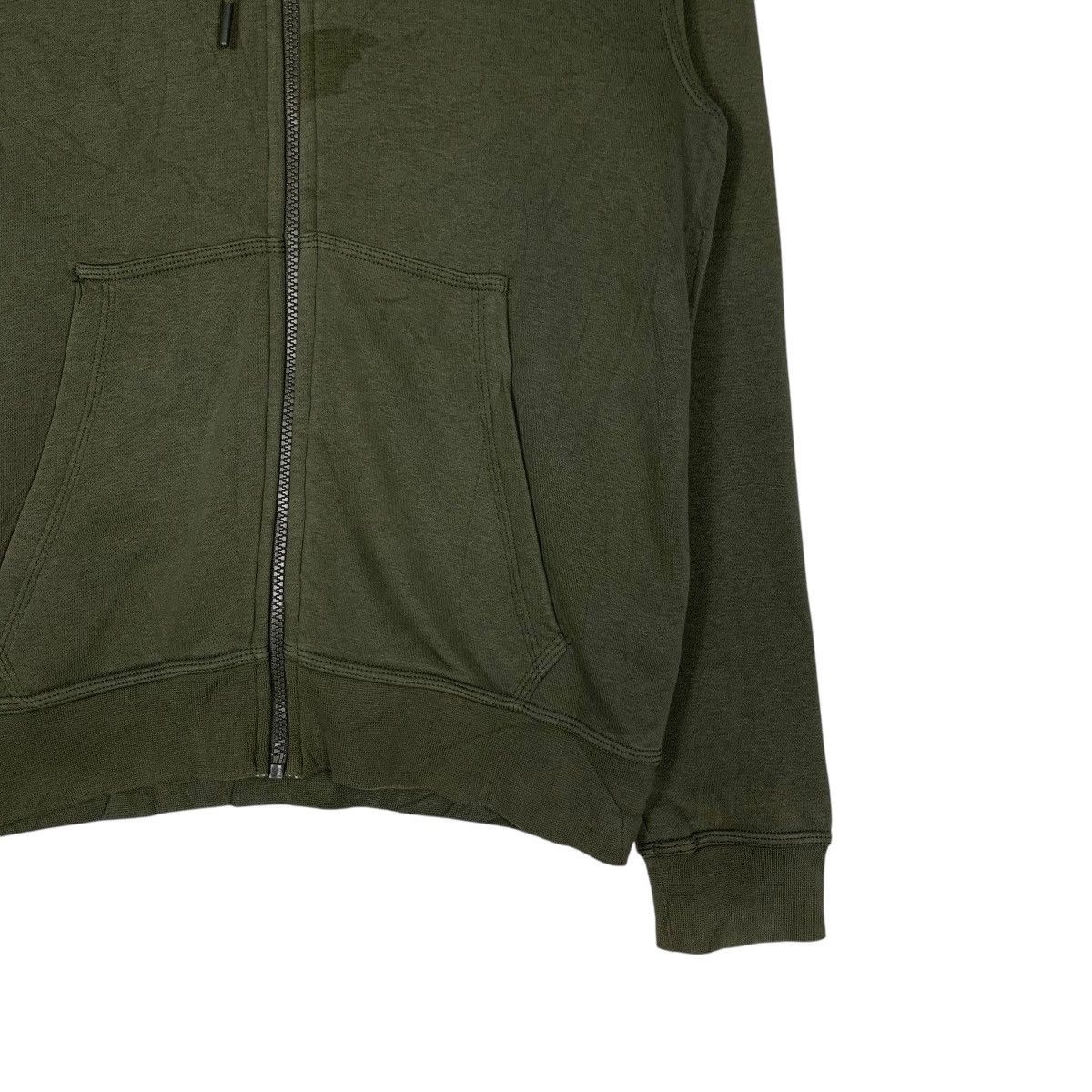 Nike NIKE Small Logo Green Zipper Hoodies Sweatshirt #1484-C67 Size US S / EU 44-46 / 1 - 7 Thumbnail