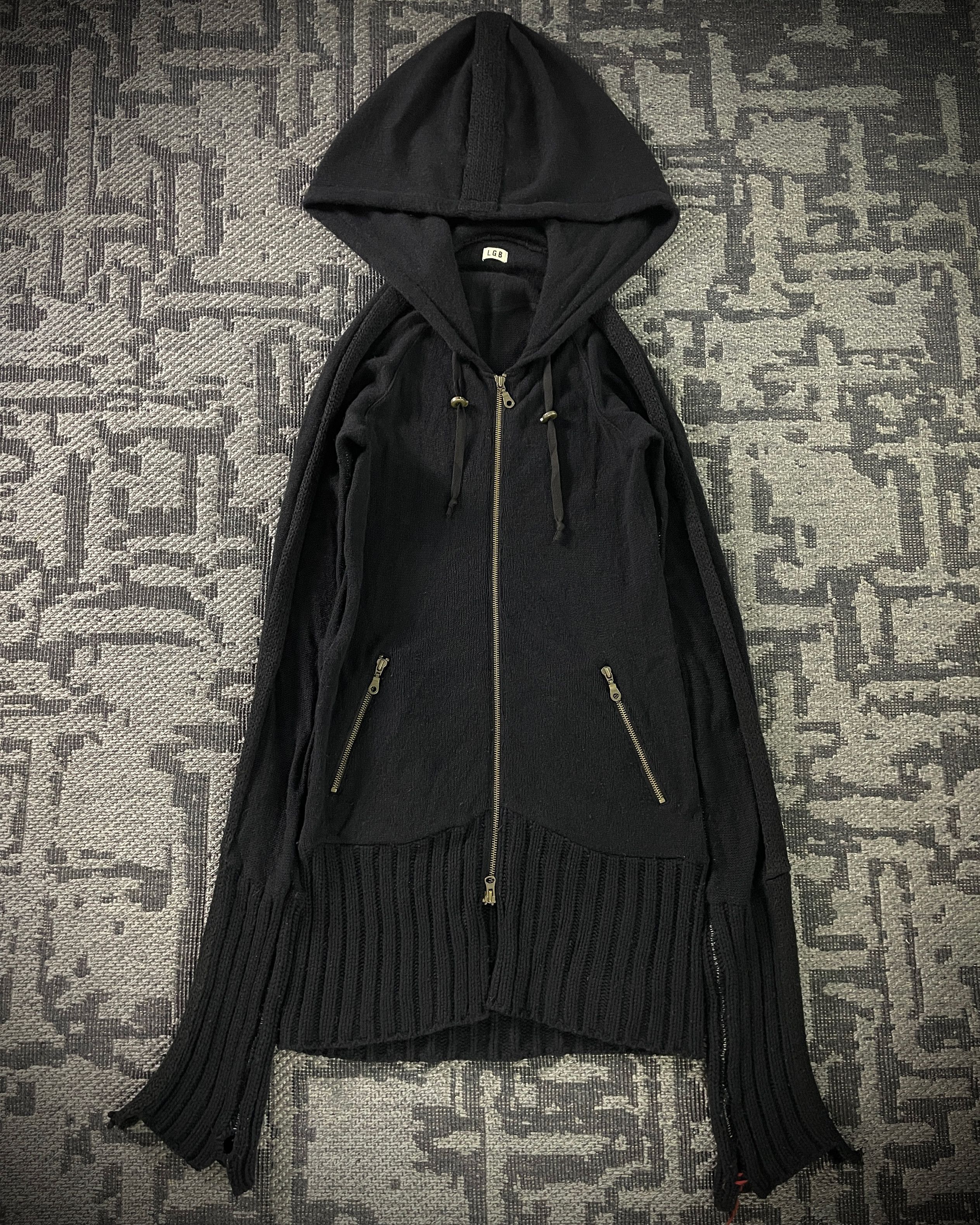 L.G.B PARKA/M Knit Hoodie