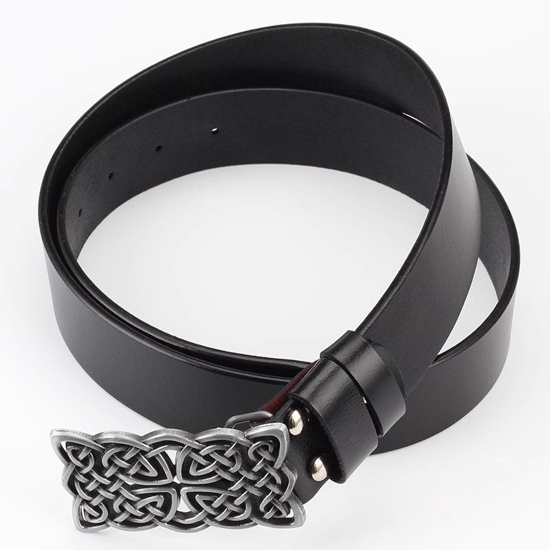 Designer Punk Vintage Belt Riveted Belts Menswear Accessories Size ONE SIZE - 2 Thumbnail