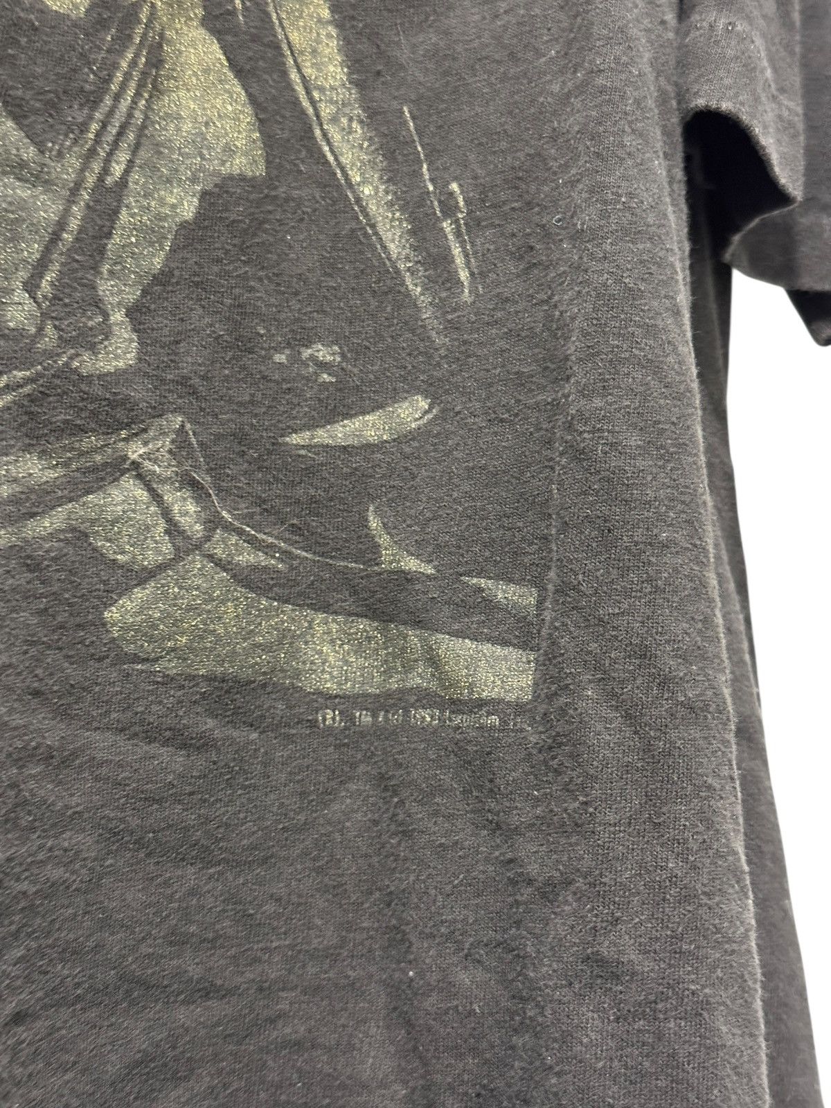 Star Wars *RARE* 1993 STAR WARS DARTH VADER FADED BLACK LUCASFILM TEE Size US XL / EU 56 / 4 - 10 Thumbnail
