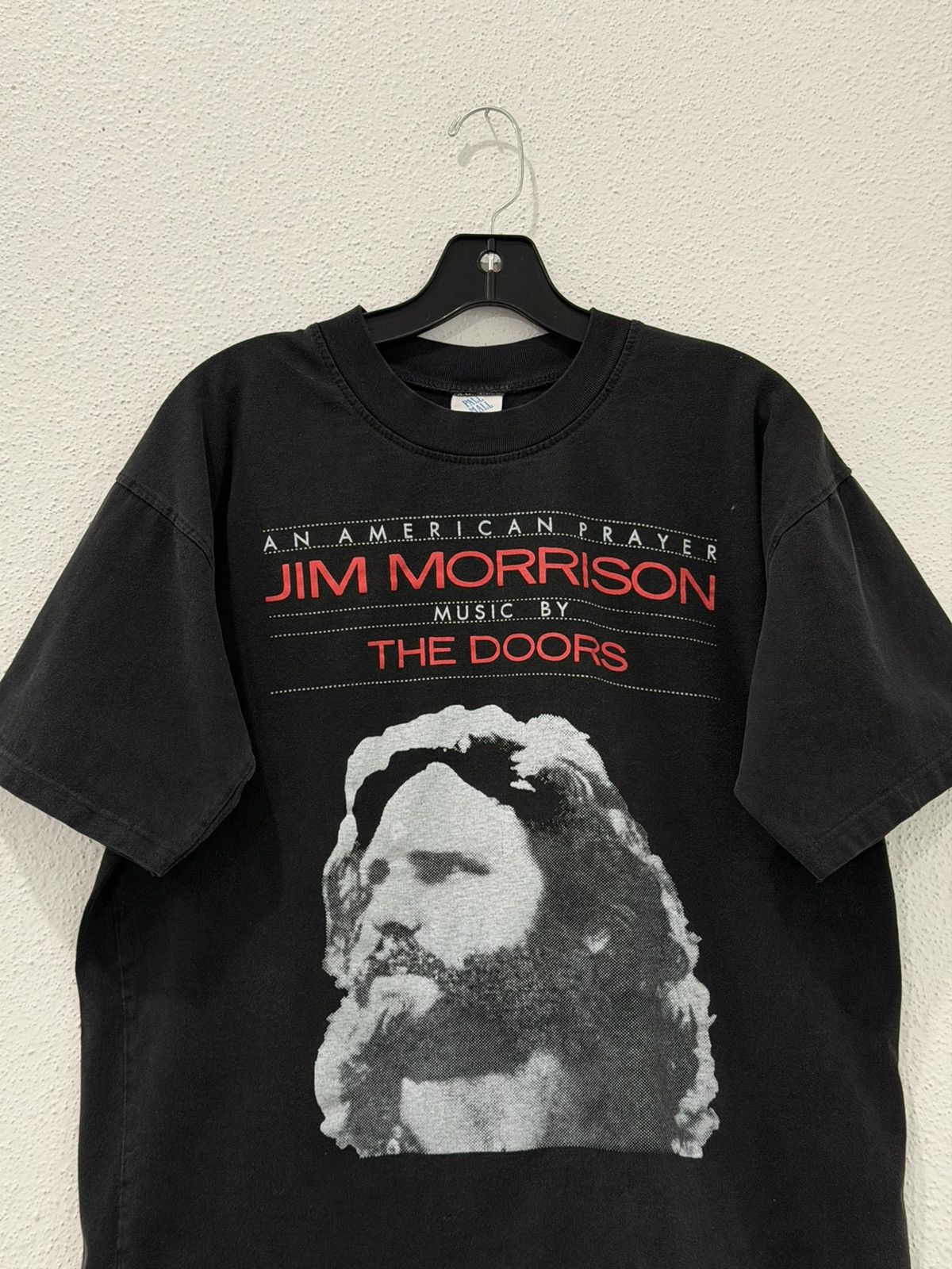 Band Tees Vintage 90s Jim Morrison The Doors M Band Tee Faded Rock USA Size US M / EU 48-50 / 2 - 2 Thumbnail