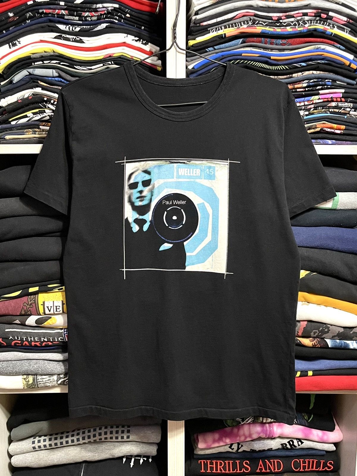 Band Tees Vintage 90s Paul Weller The Jam Single Stitch Band T-Shirt Size US M / EU 48-50 / 2 - 8 Thumbnail