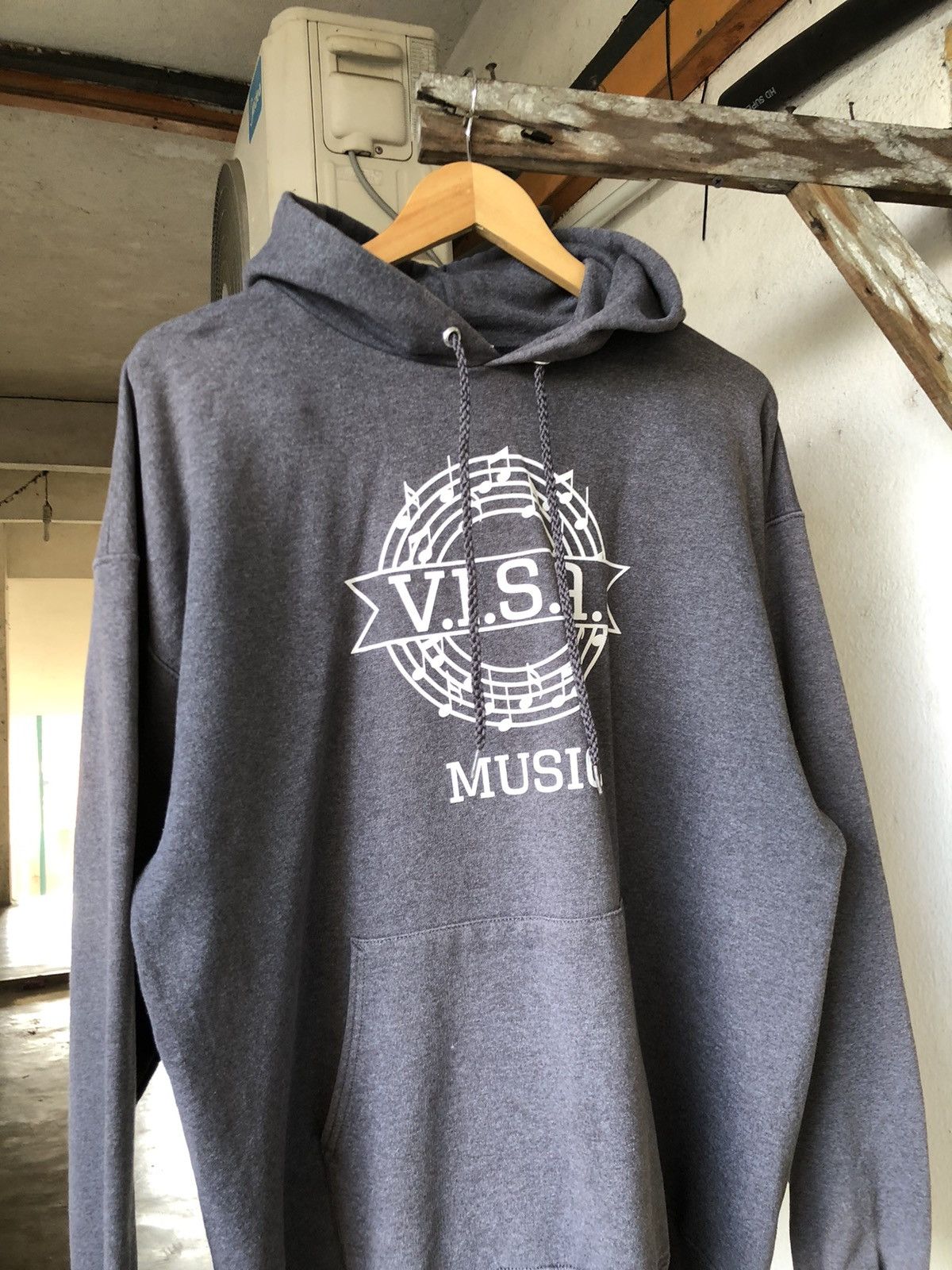 Hanes Vintage 90s VISA Music by Hanes Sweatshirt Size US L / EU 52-54 / 3 - 4 Thumbnail