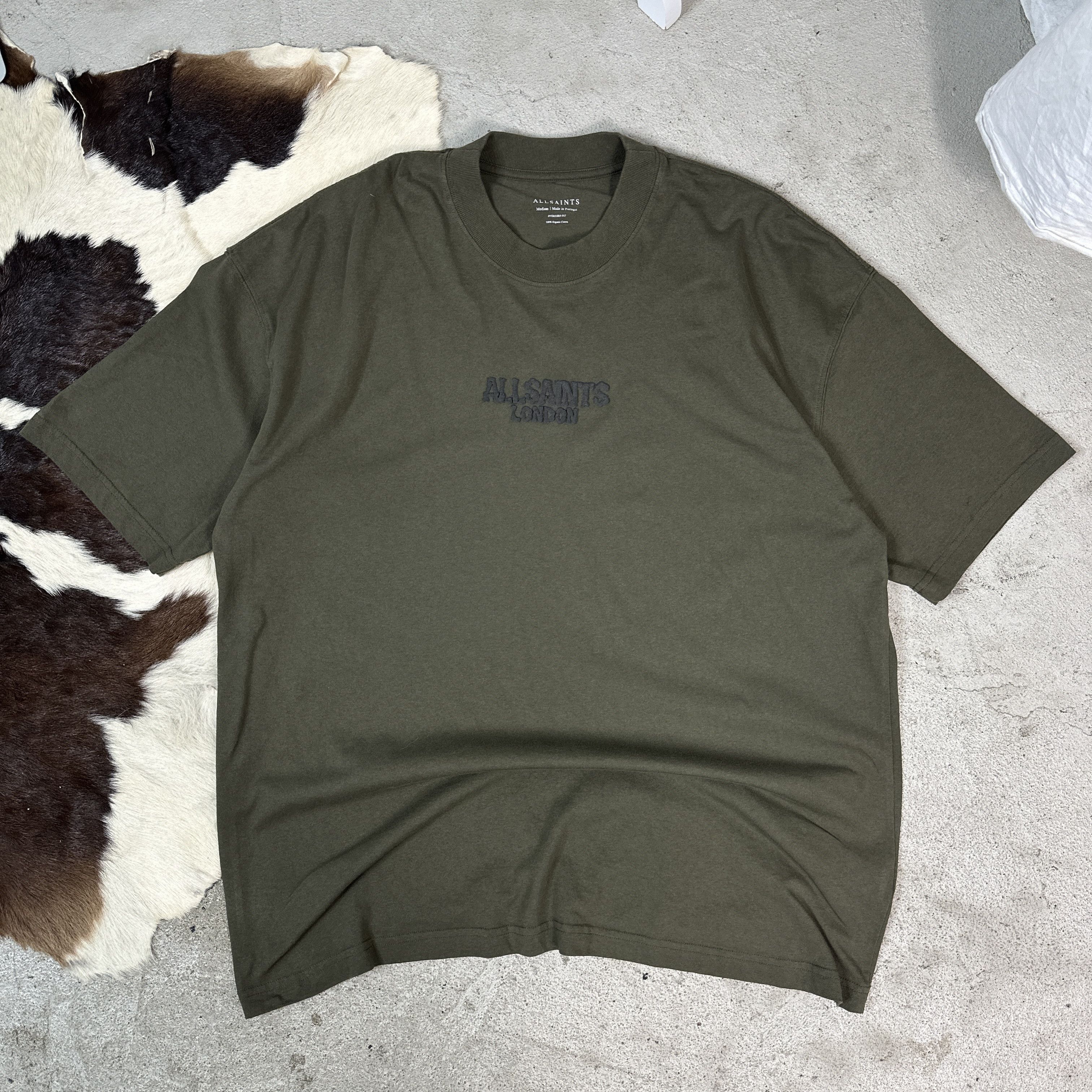 Allsaints × Vintage Allsaints Puffy Print Oversize T-shirt Size US M / EU 48-50 / 2 - 2 Thumbnail