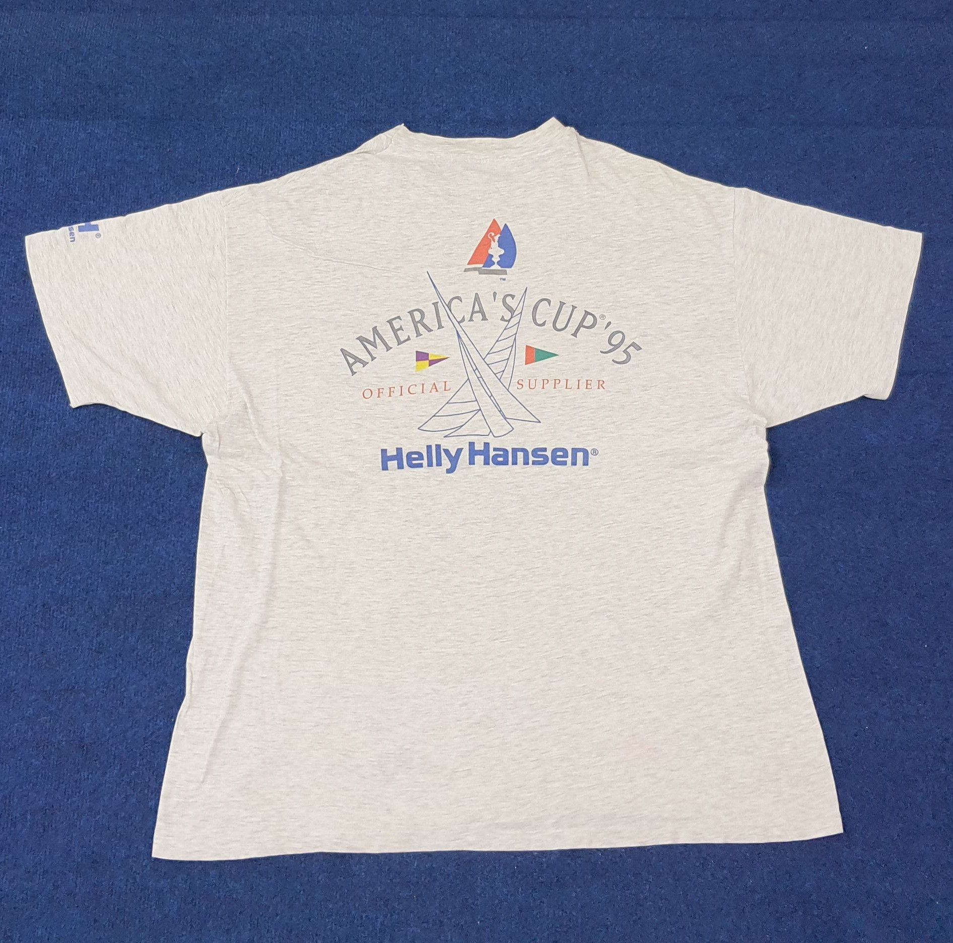 Helly Hansen Vintage Helly Hansen America's Cup'95 Tshirt C223N32 Size US XL / EU 56 / 4 - 1 Thumbnail